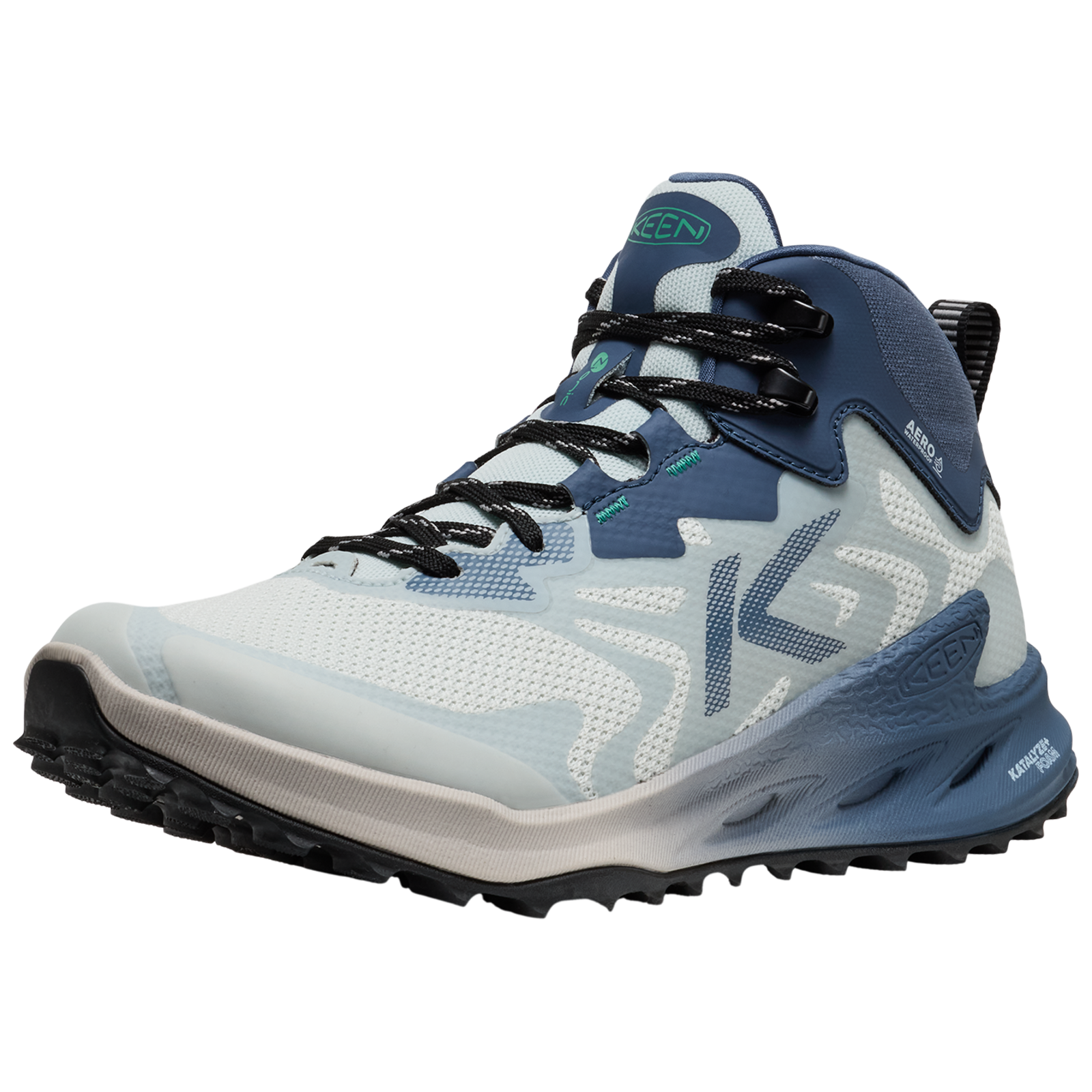 KEEN W Zionic NXT Mid WP Wander-/Trekkingschuhe halbhoch Damen, blau, Grösse: 42