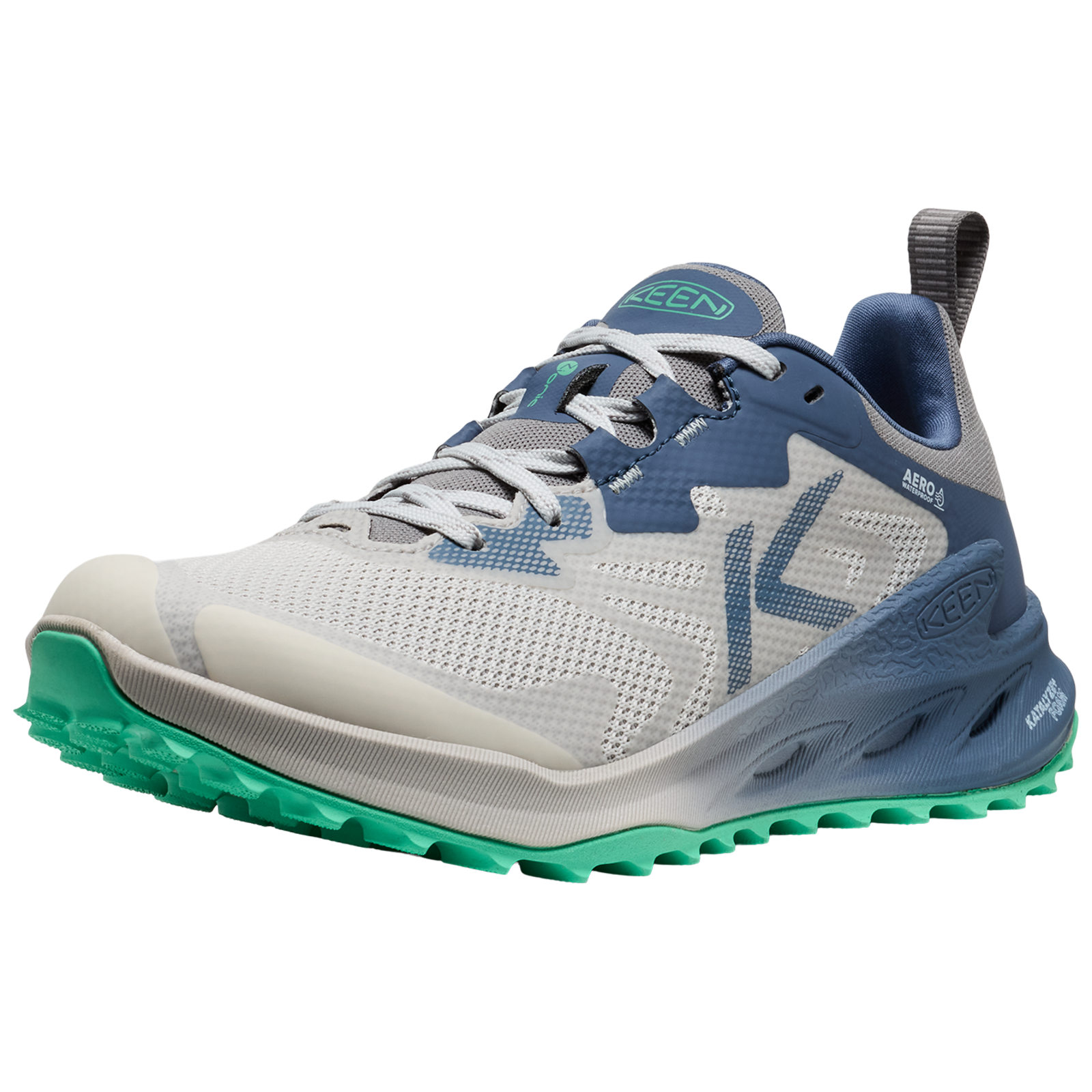 KEEN W Zionic NXT WP Wander-/Trekkingschuhe halbhoch Damen, grau, Grösse: 37