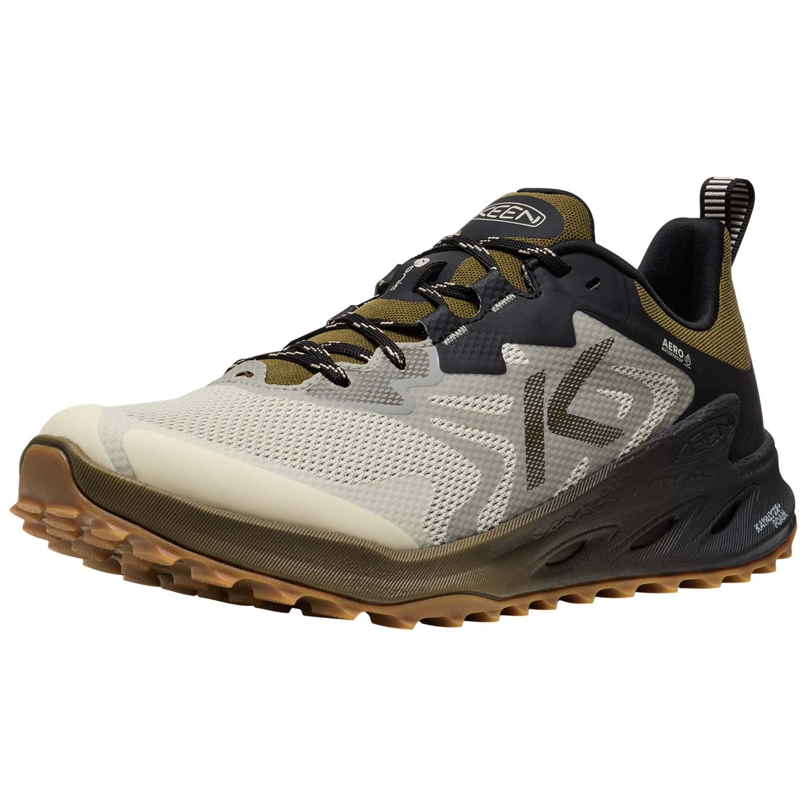 KEEN M Zionic NXT WP Wander-/Trekkingschuhe halbhoch Herren, grün, Grösse: 47.5