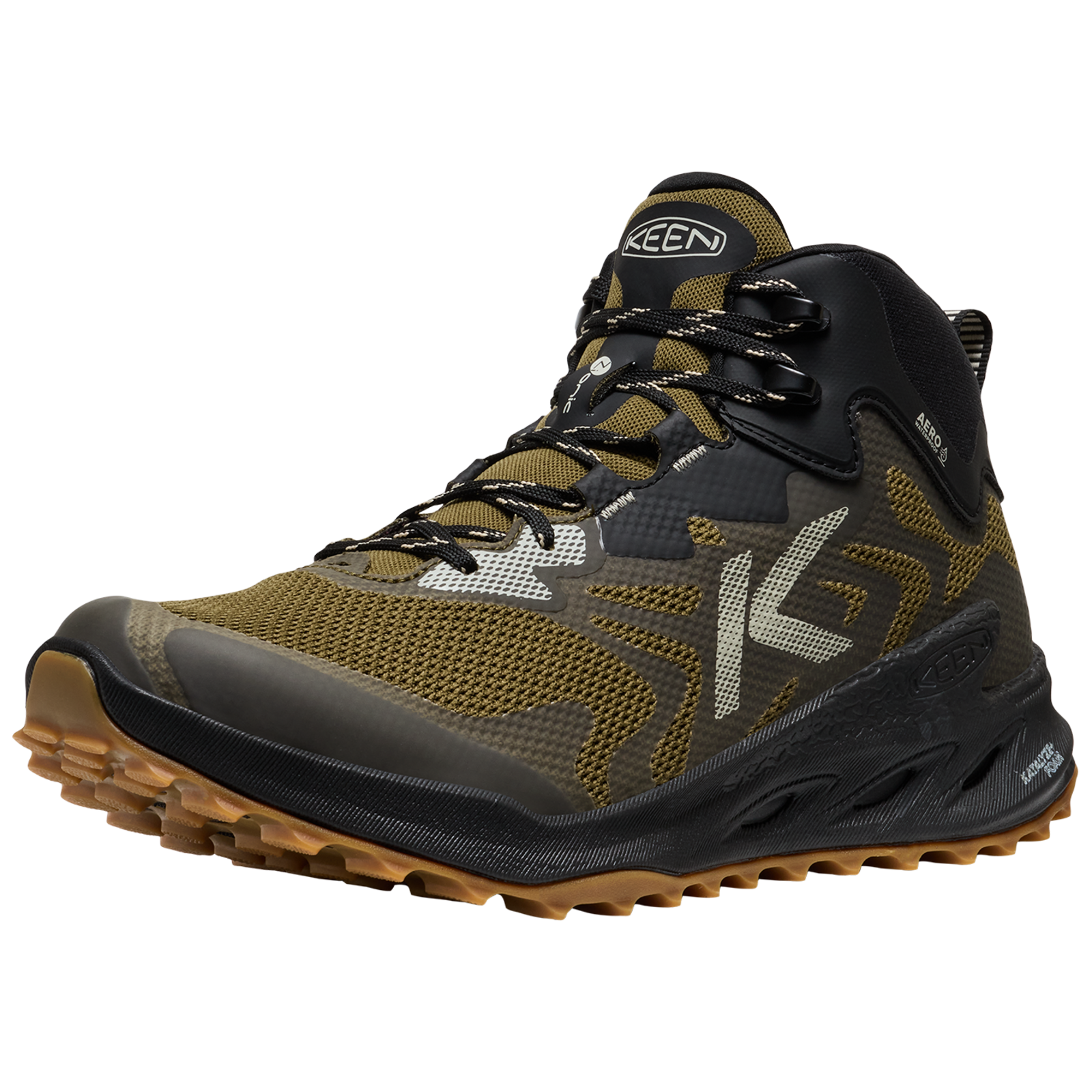 KEEN M Zionic NXT Mid WP Wander-/Trekkingschuhe halbhoch Herren, grün, Grösse: 47