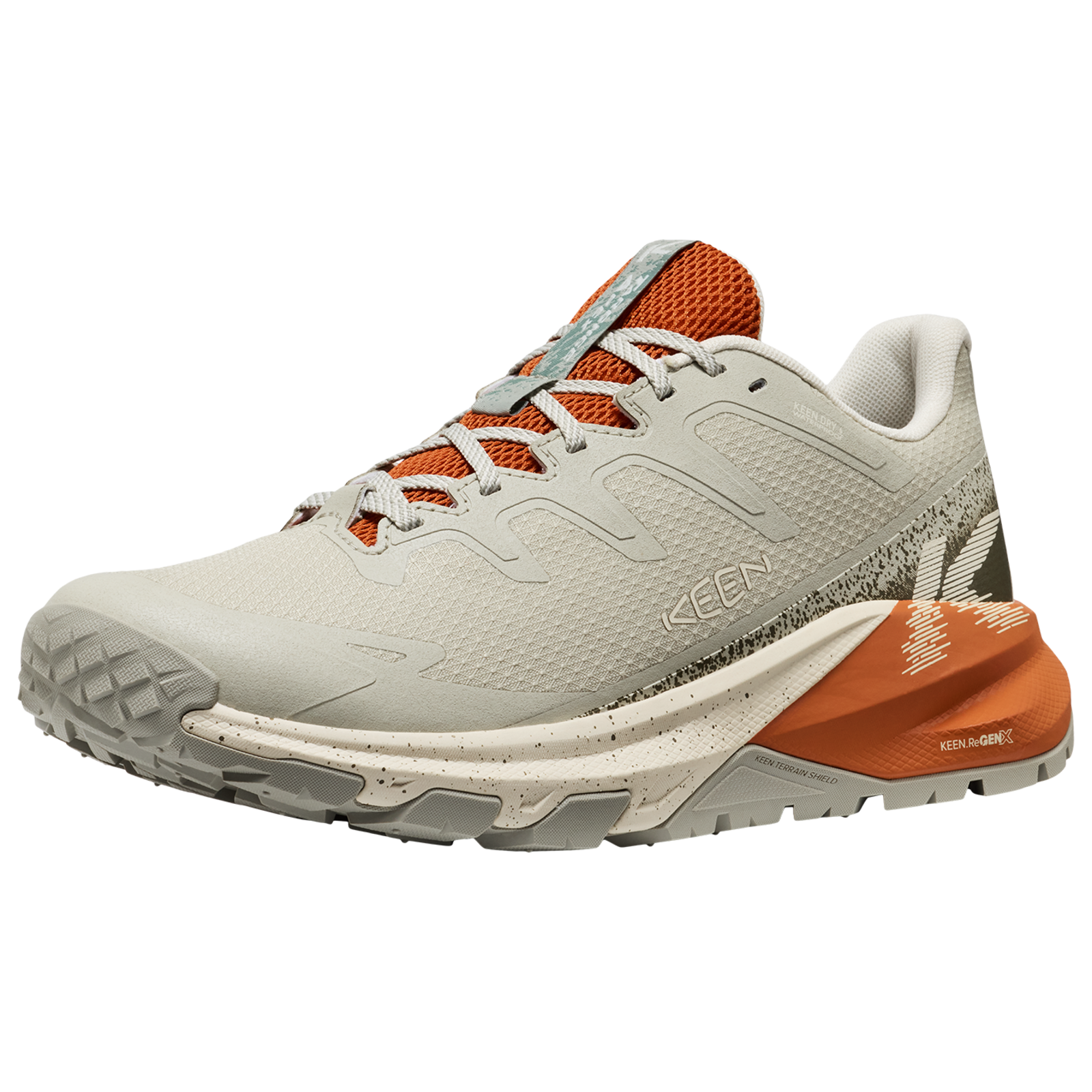 KEEN M Targhee Apex WP Wander-/Trekkingschuhe tief Herren, orange, Grösse: 46