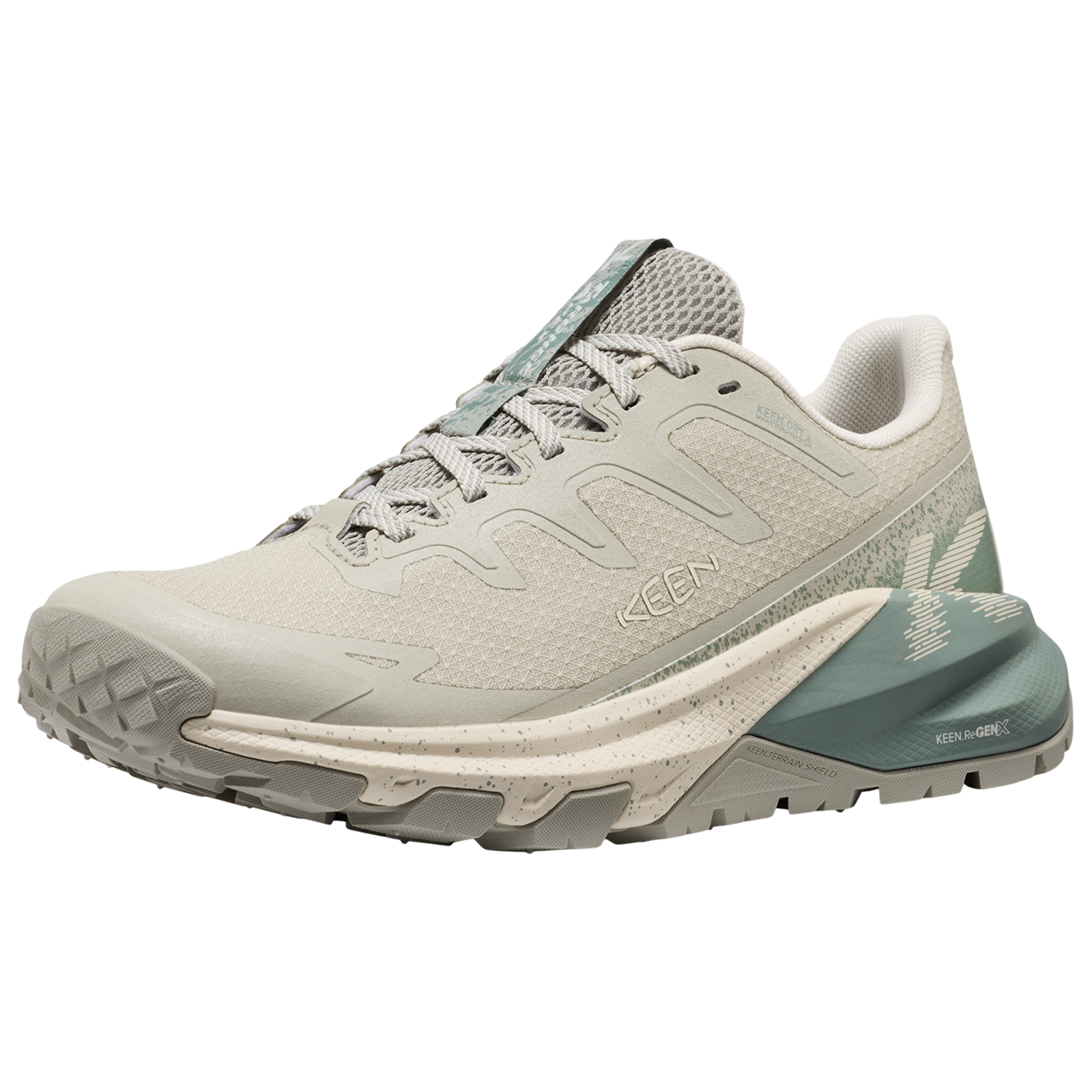 KEEN W Targhee Apex WP Wander-/Trekkingschuhe tief Damen, grün, Grösse: 39.5