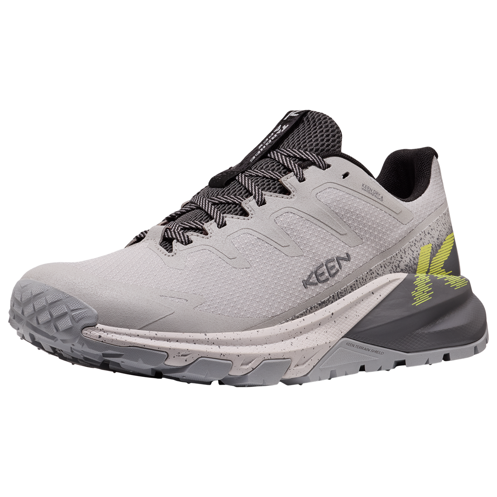 KEEN M Targhee Apex WP Wander-/Trekkingschuhe tief Herren, grau, Grösse: 46