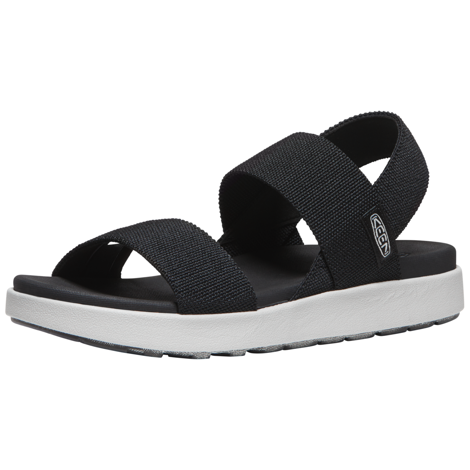 KEEN W Elle Backstrap Freizeitsandalen Damen, schwarz, Grösse: 40