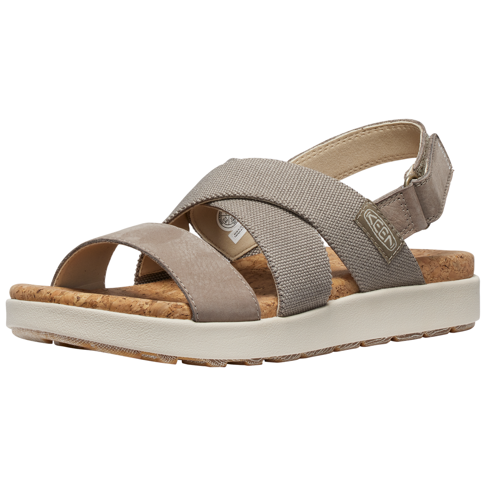 KEEN W Elle Criss Cross Freizeitsandalen Damen, braun, Grösse: 39.5