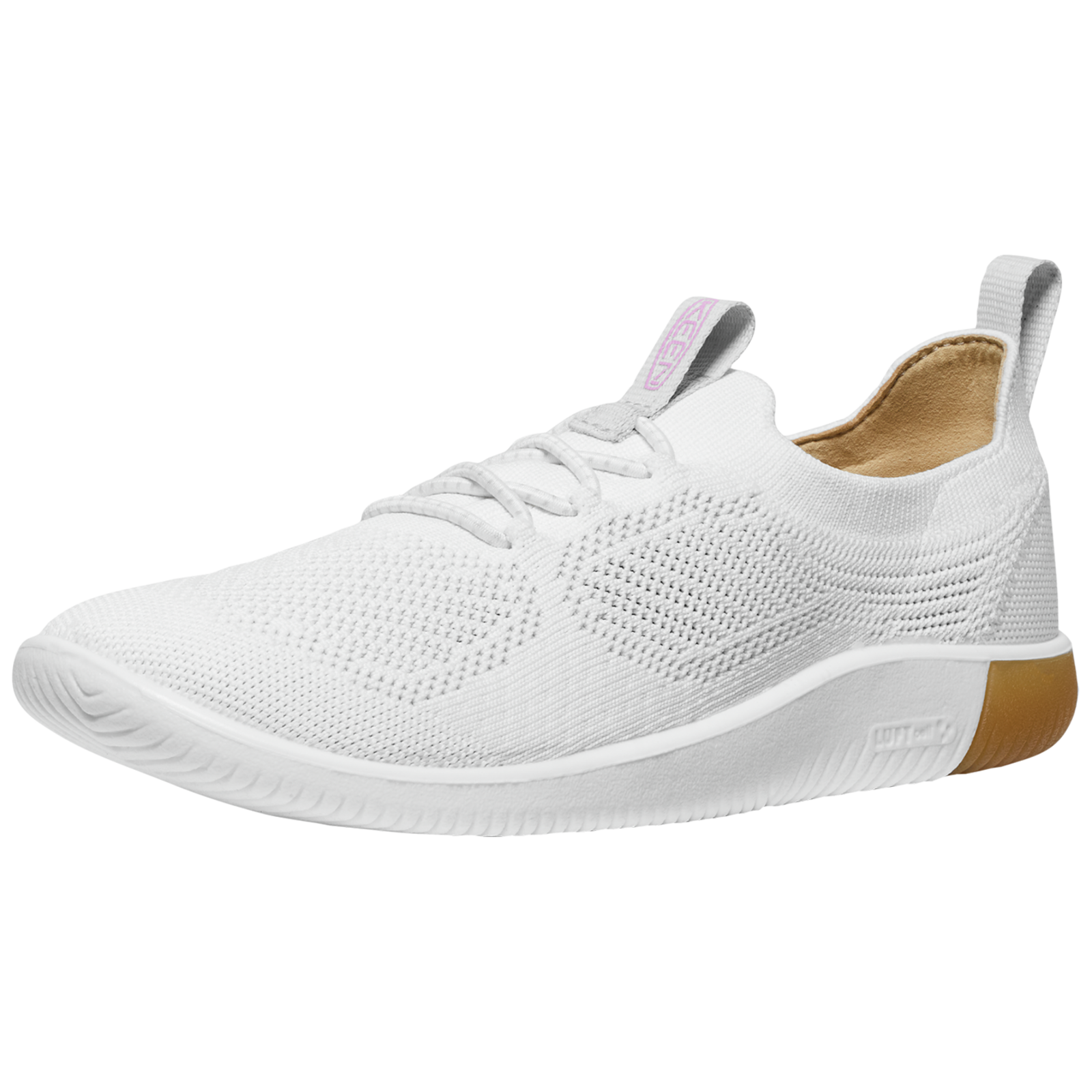 KEEN W KNX Knit Lace Freizeitschuhe Damen, weiss, Grösse: 41