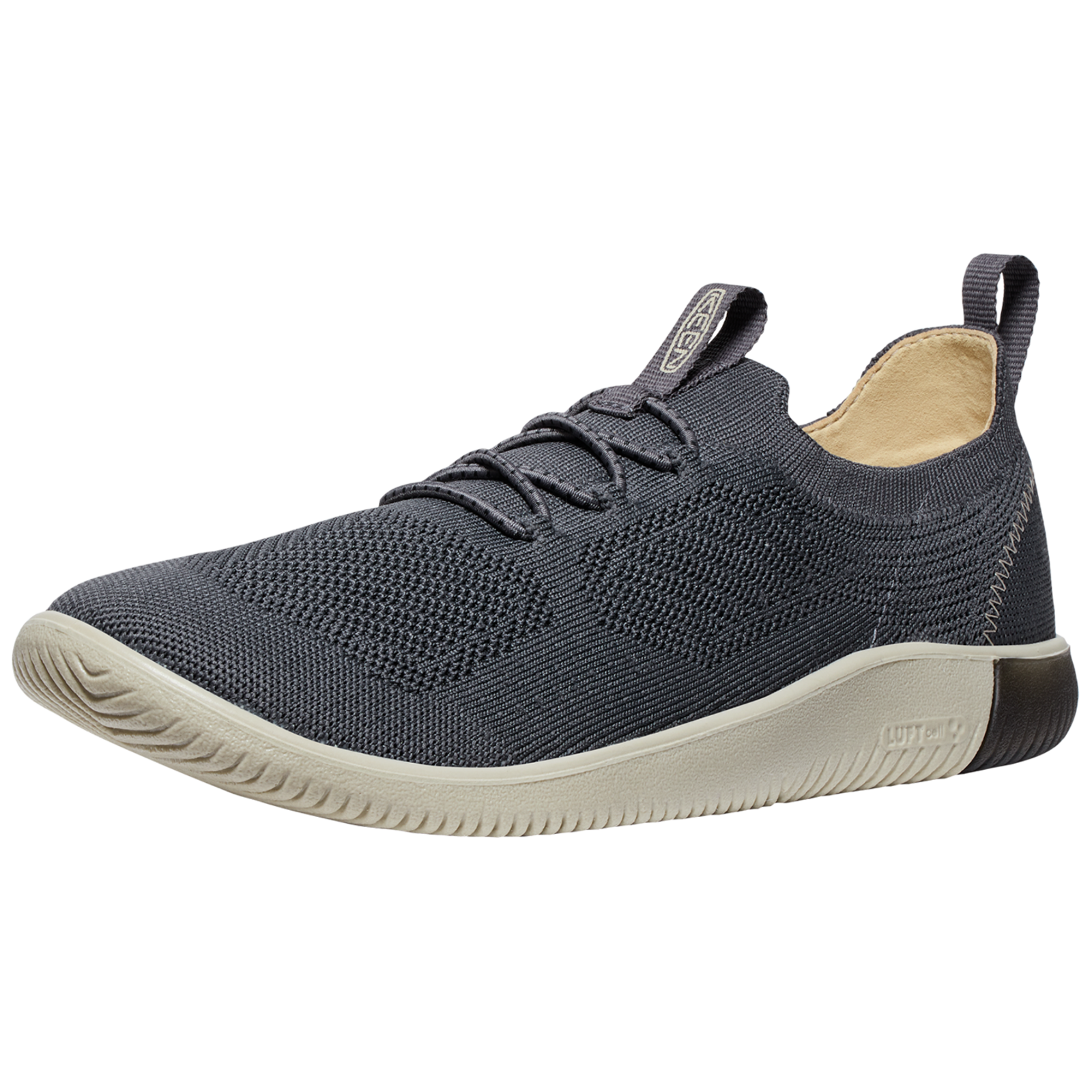 KEEN M KNX Knit Lace Freizeitschuhe Herren, grau, Grösse: 41