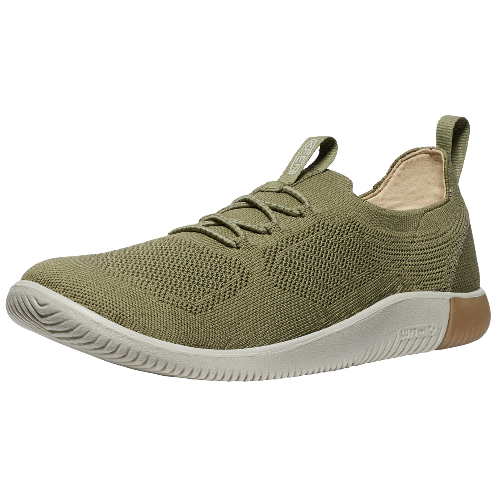 KEEN M KNX Knit Lace Freizeitschuhe Herren, grün, Grösse: 46