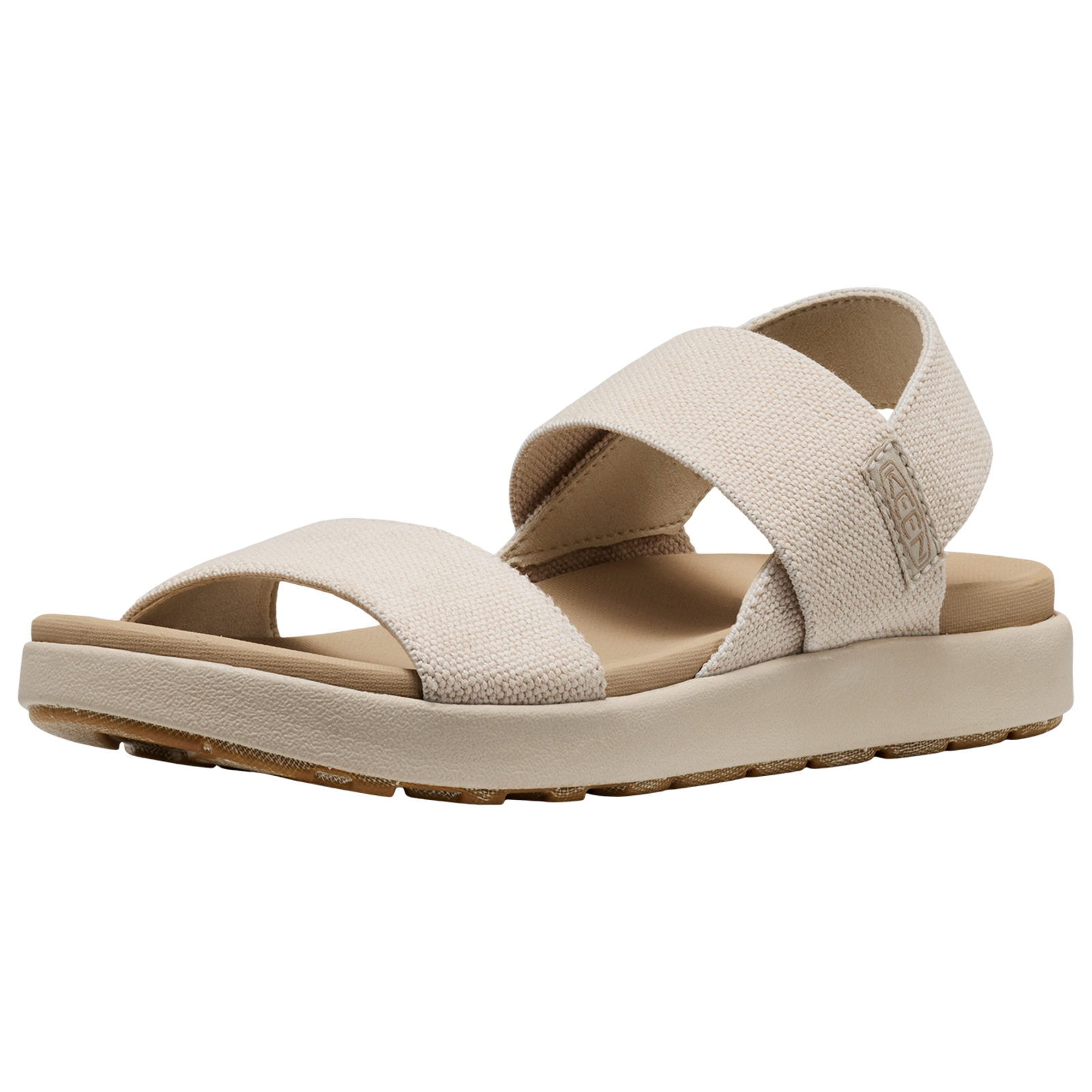 KEEN W Elle Backstrap Freizeitsandalen Damen, beige, Grösse: 40.5