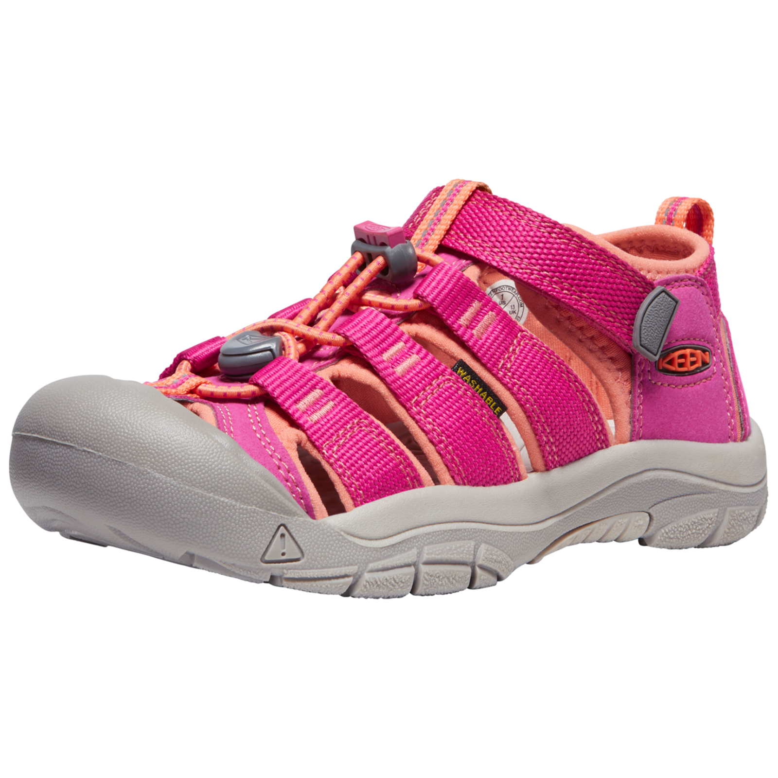 KEEN Kids Y Newport H2 Trekkingsandalen, pink, Grösse: 38
