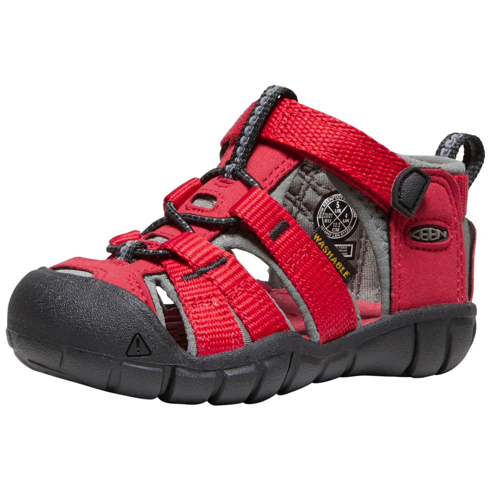 Image of KEEN Kids T Seacamp II CNX Trekkingsandalen, rot, Grösse: 19