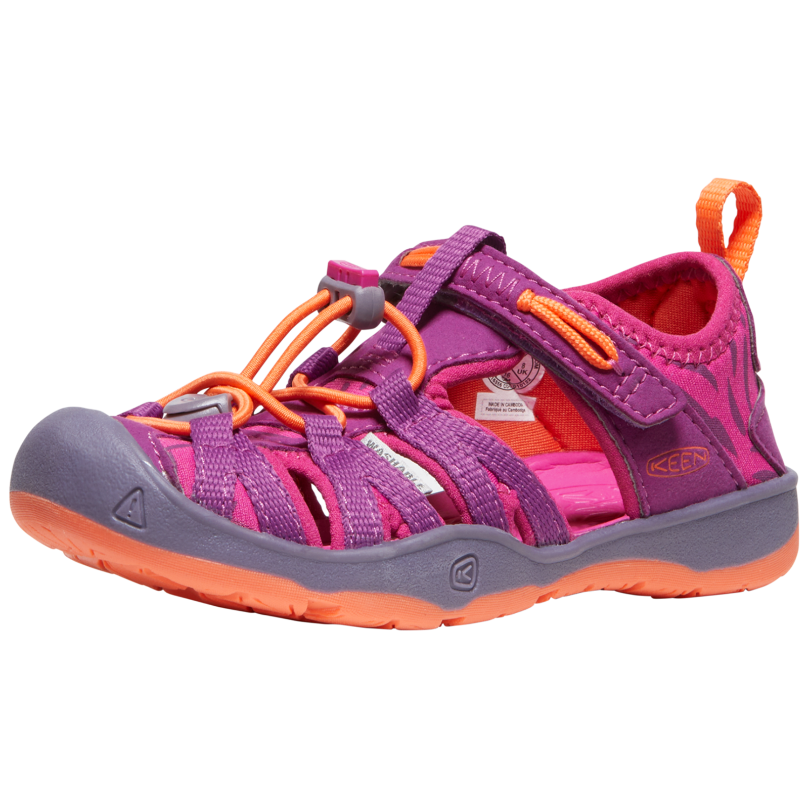KEEN Kids C Moxie Sandal Trekkingsandalen, pink, Grösse: 30