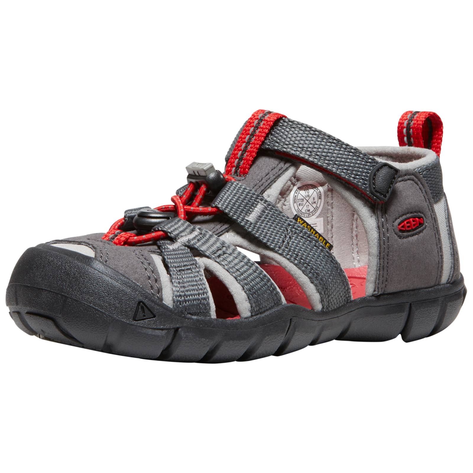 KEEN Kids C Seacamp II CNX Trekkingsandalen, grau, Grösse: 29