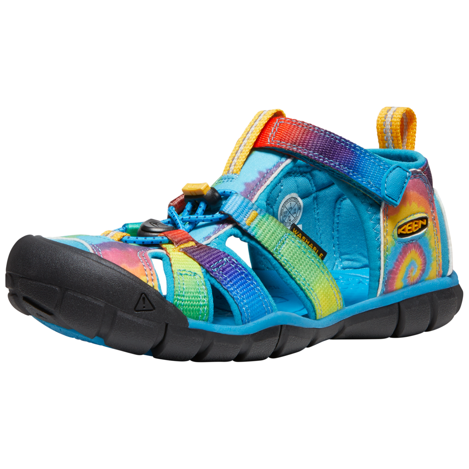 KEEN Kids Y Seacamp II CNX Trekkingsandalen, mehrfarbig, Grösse: 32.5