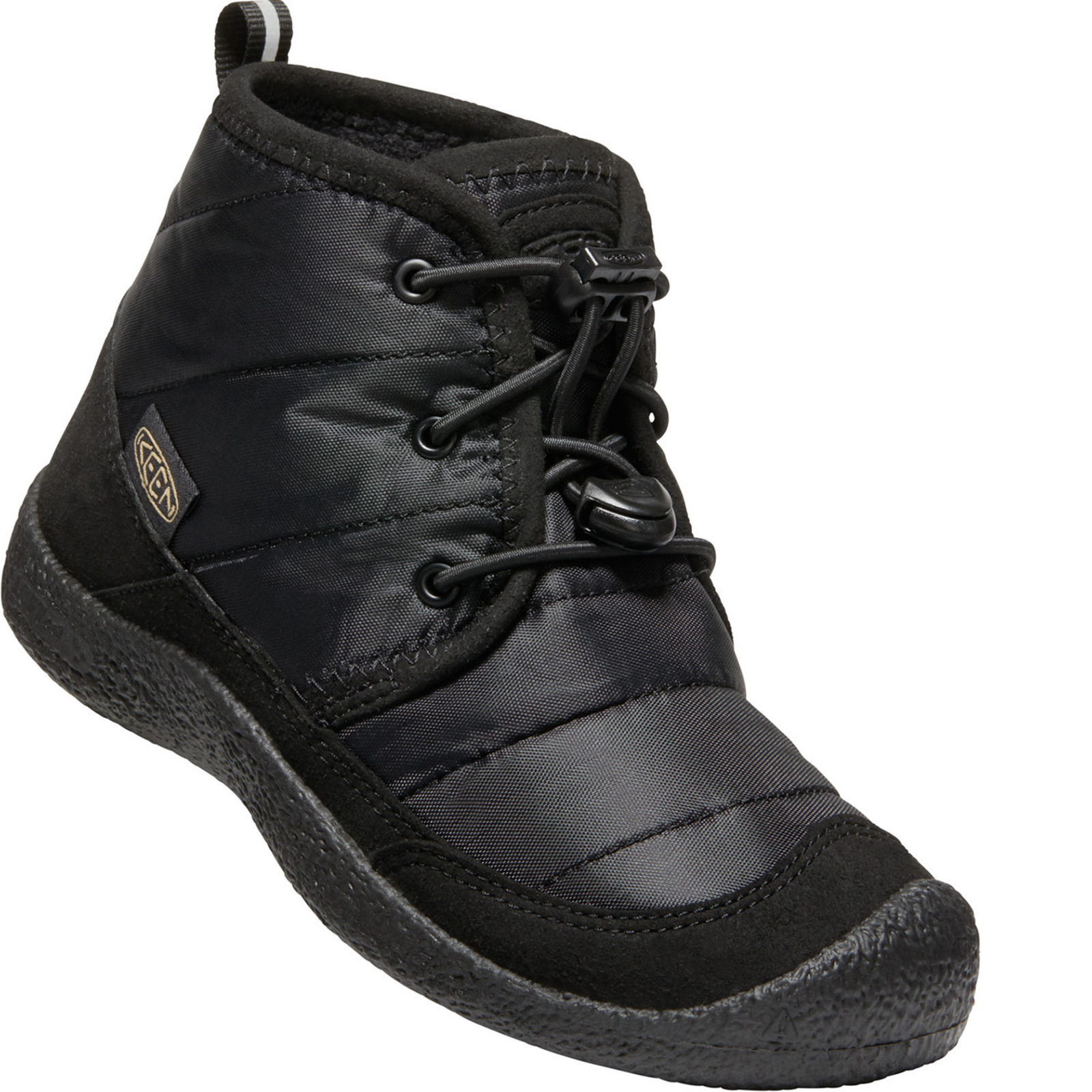 KEEN Kids Y Howser II Chukka WP Winterschuhe, schwarz, Grösse: 32.5