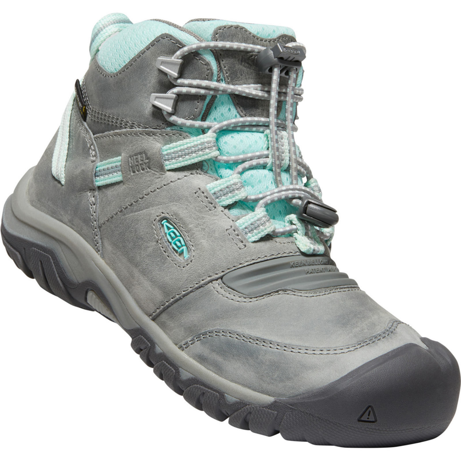 Image of KEEN Kids Y Ridge Flex Mid WP Wander-/Trekkingschuhe halbhoch, grau, Grösse: 32.5