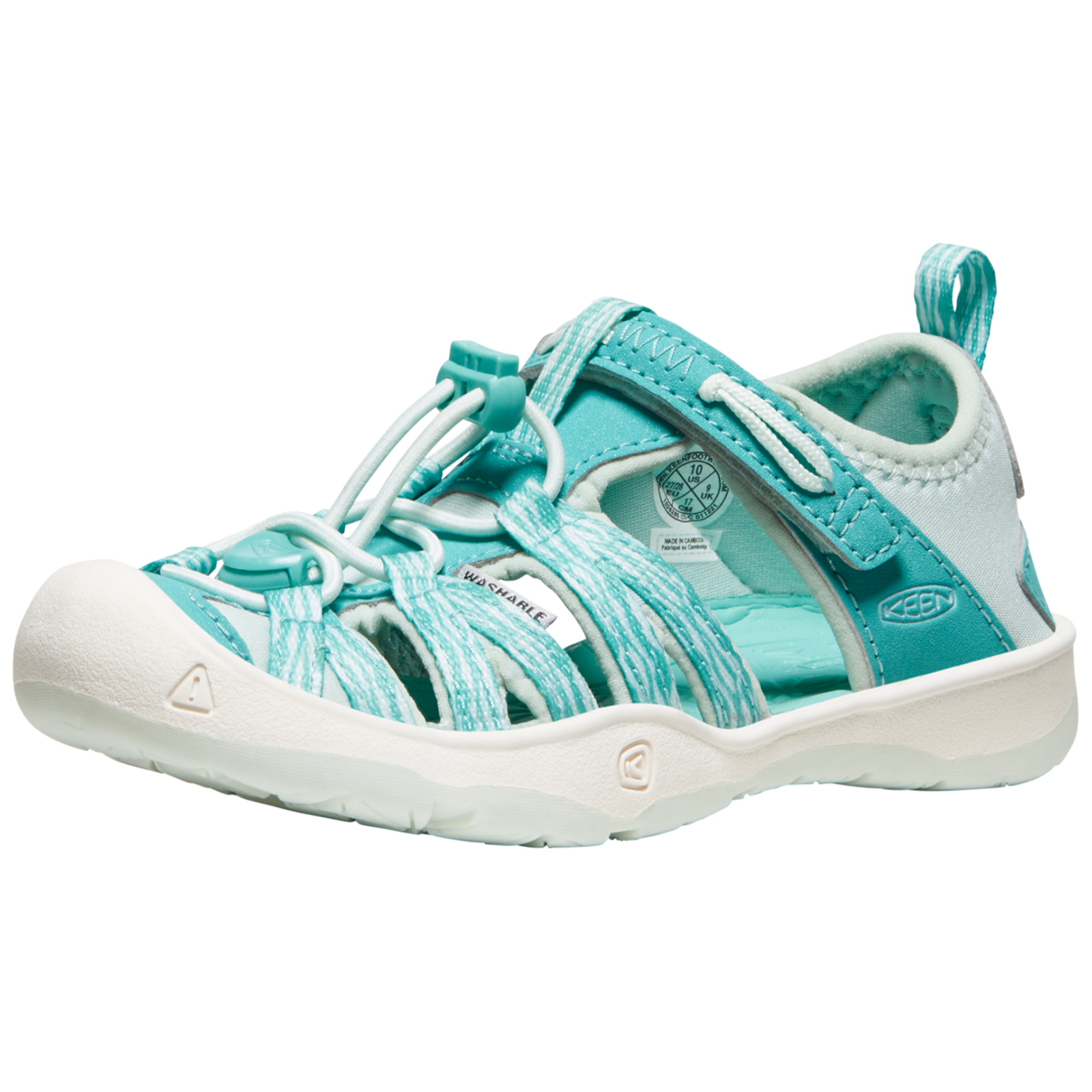 KEEN Kids C Moxie Sandal Trekkingsandalen, blau, Grösse: 24