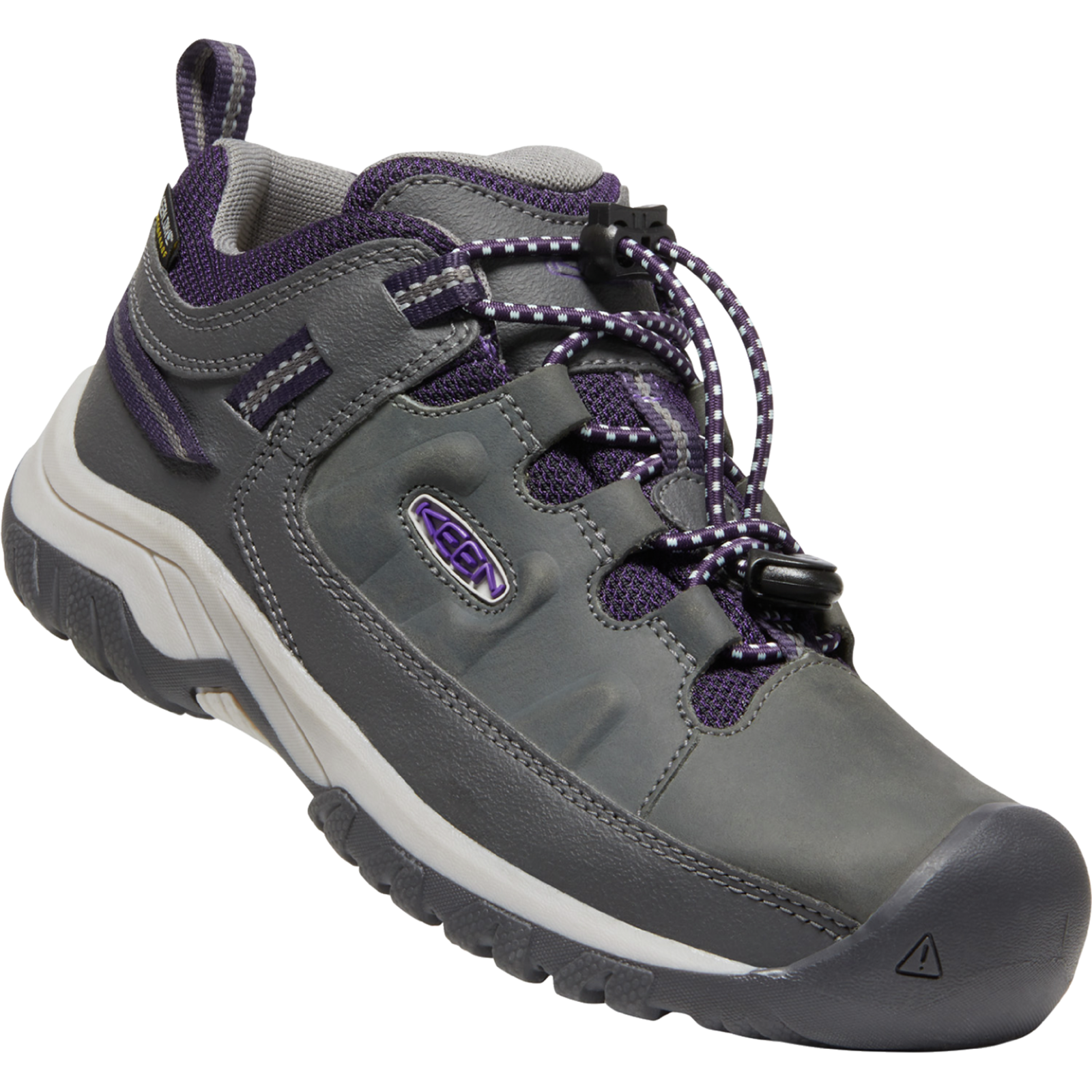 Image of KEEN Kids Y Targhee Low WP Multifunktionsschuhe, grau, Grösse: 32.5
