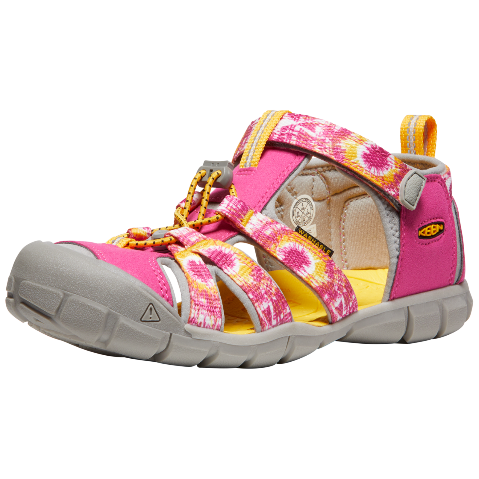 KEEN Kids Y Seacamp II CNX Trekkingsandalen, pink, Grösse: 32.5