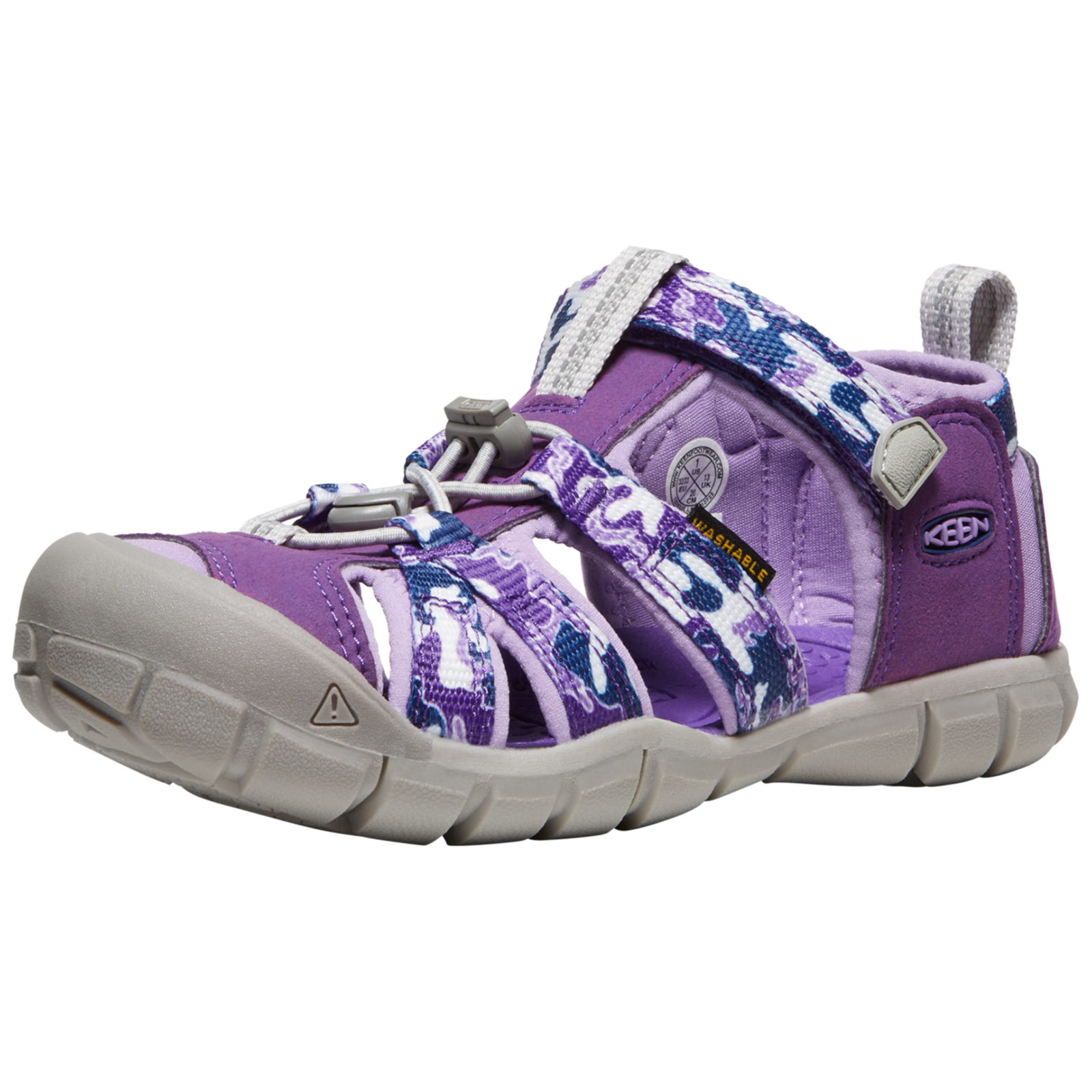 KEEN Kids Y Seacamp II CNX Trekkingsandalen, violett, Grösse: 36