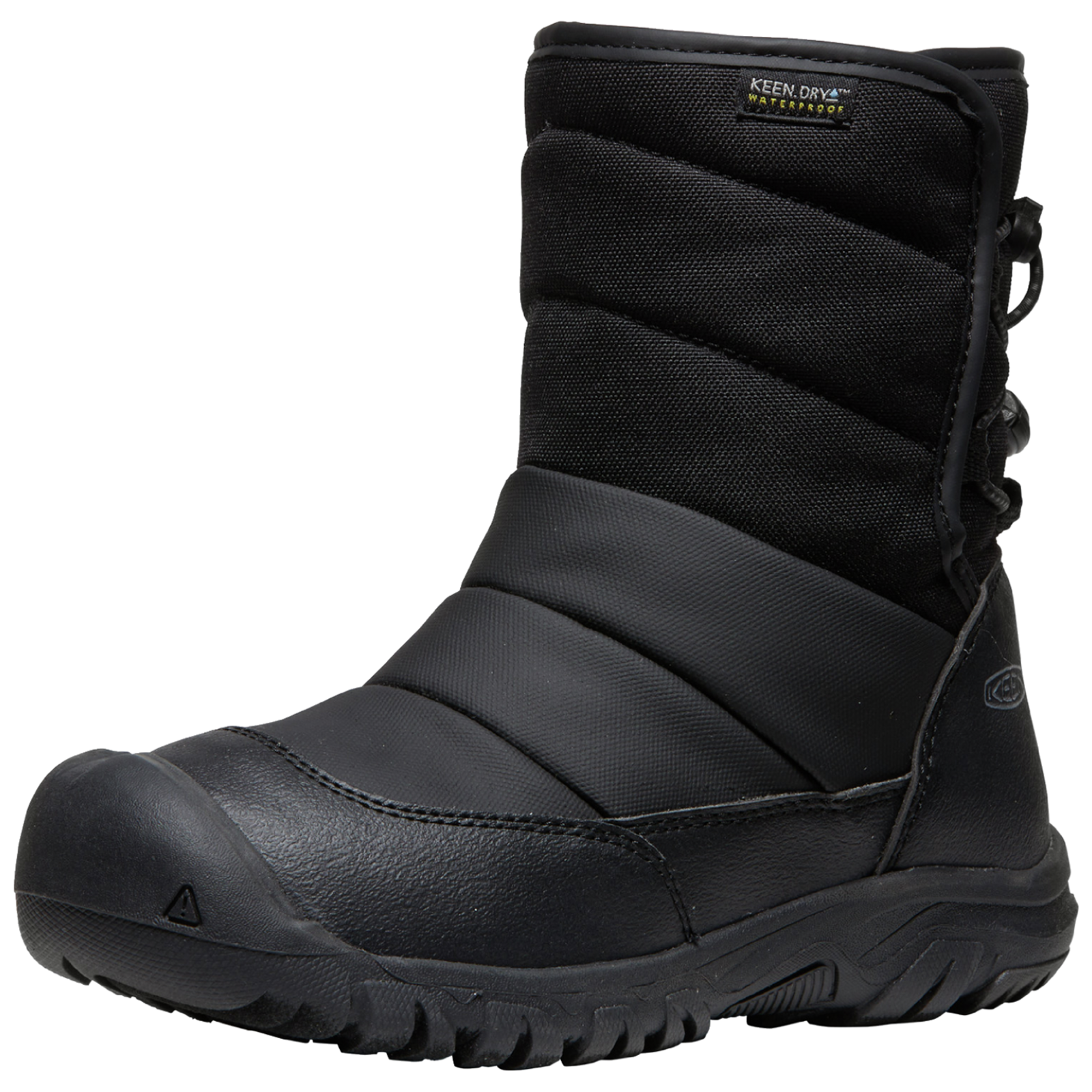 KEEN Kids C Puffrider WP Winterschuhe, schwarz, Grösse: 24