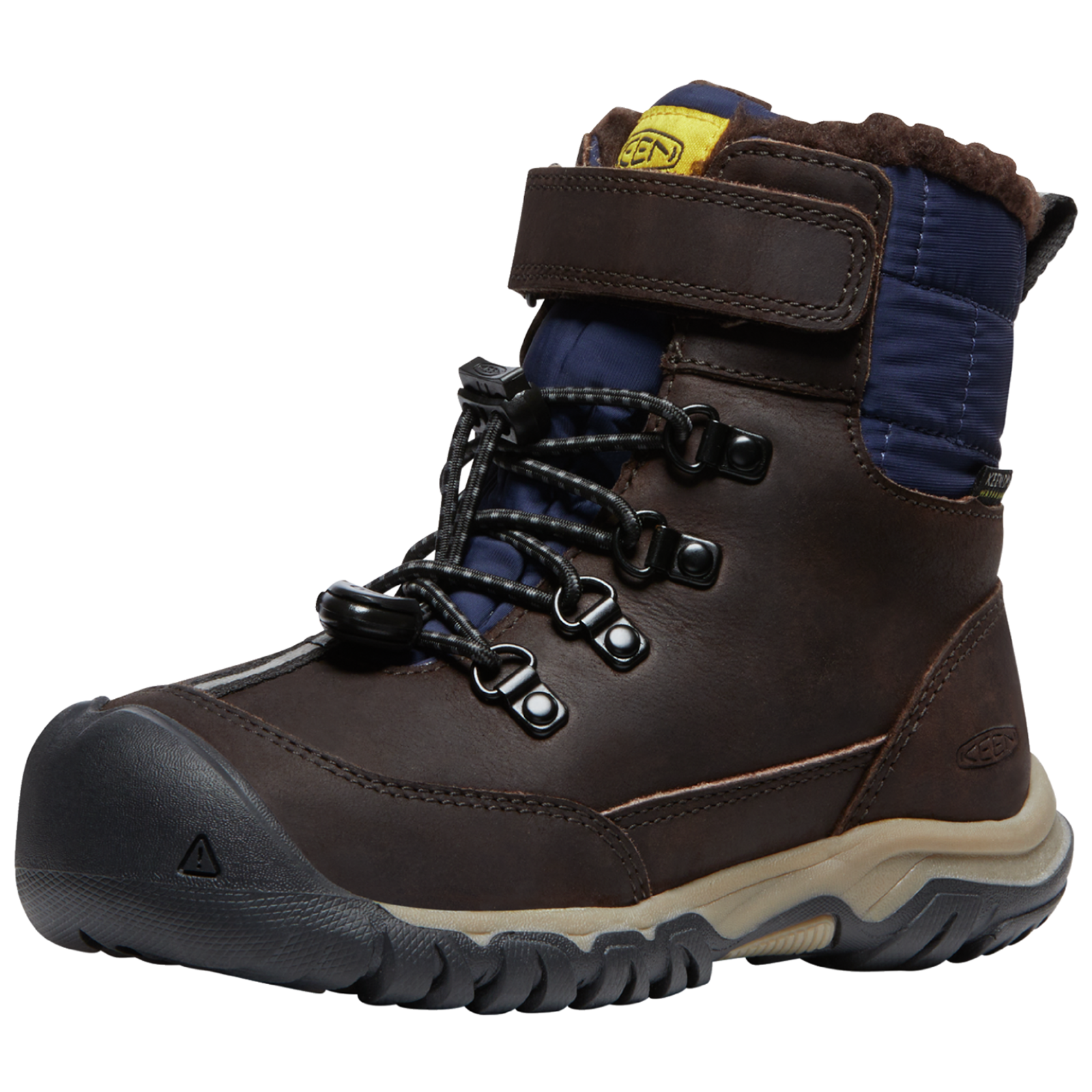 KEEN Kids C Kanibou WP Winterschuhe, braun, Grösse: 27.5
