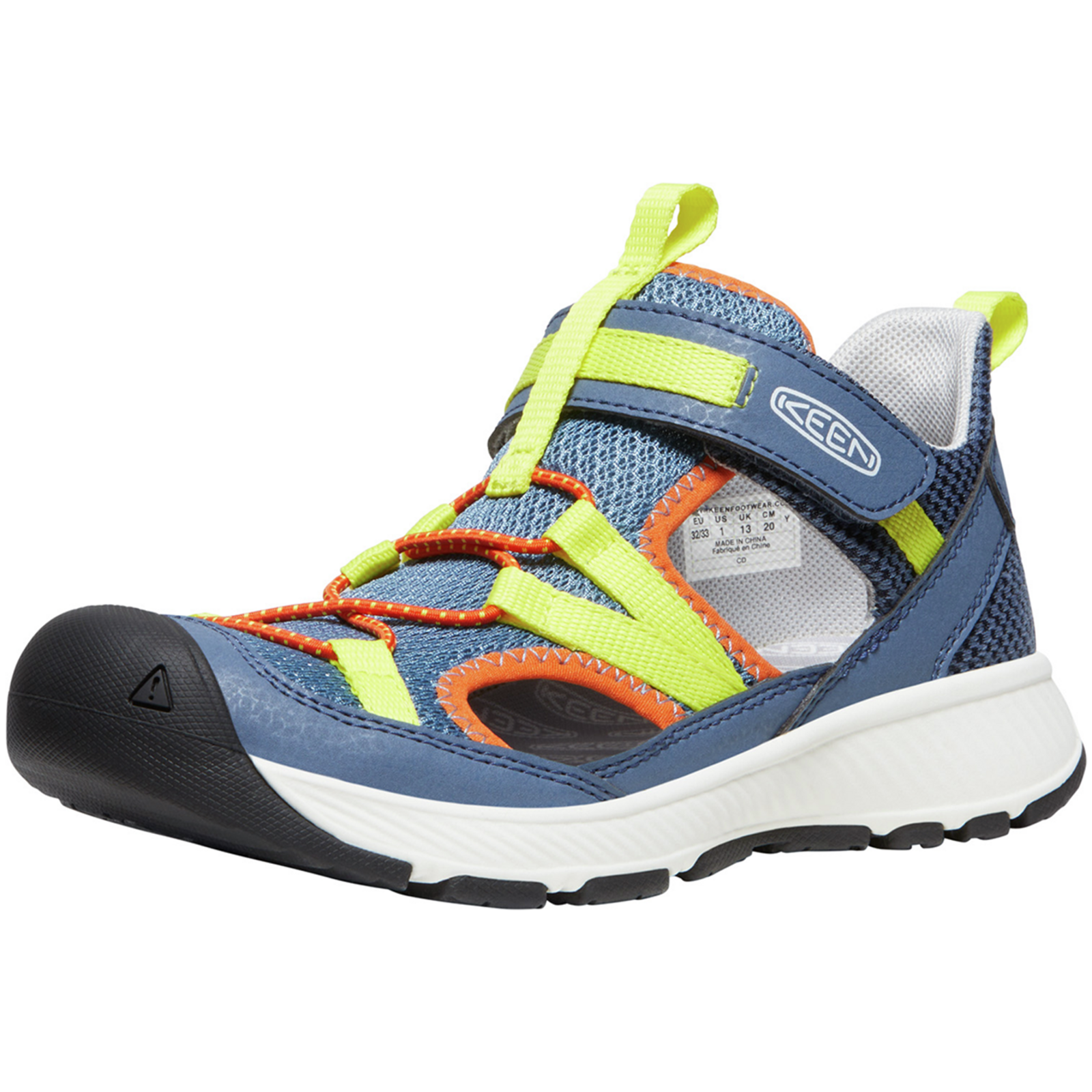 KEEN Kids Y Motozoa Sandal Multifunktionsschuhe, blau, Grösse: 35