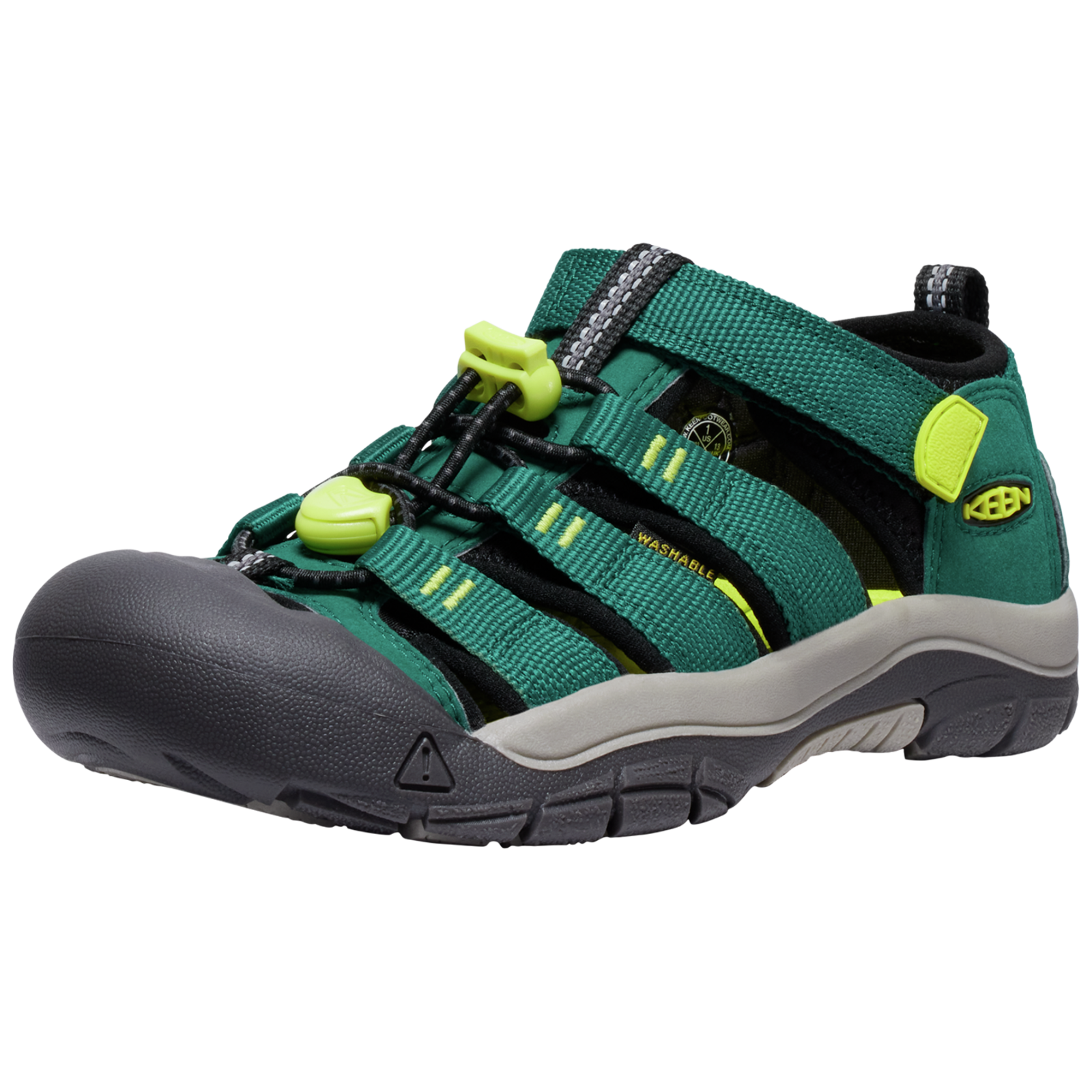 Image of KEEN Kids Y Newport H2 Trekkingsandalen, grün, Grösse: 32.5