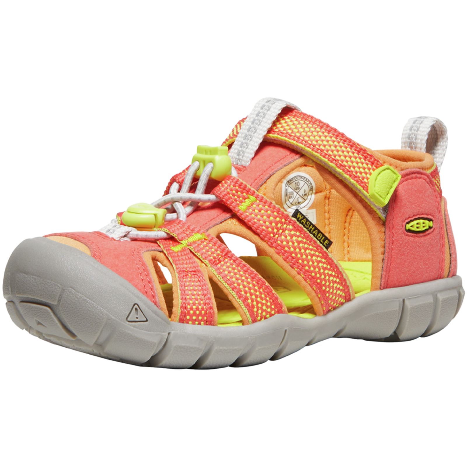 Image of KEEN Kids C Seacamp II CNX Trekkingsandalen, orange, Grösse: 24