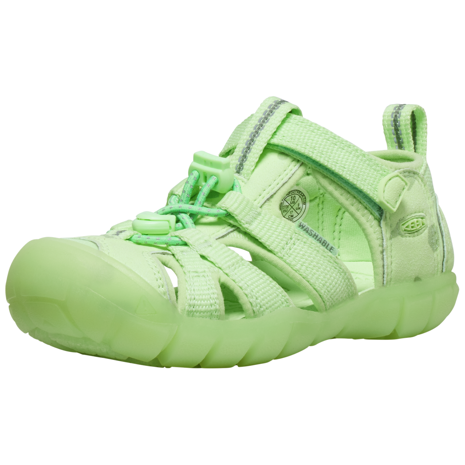 KEEN Kids C Seacamp II CNX namuk Trekkingsandalen, grün, Grösse: 29