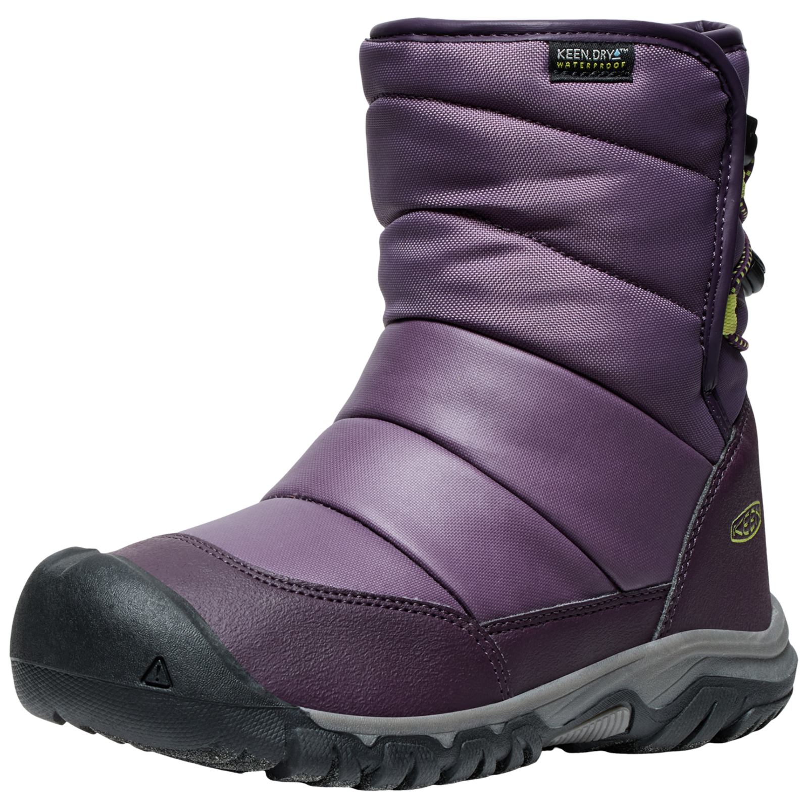 KEEN Kids Y Puffrider WP Winterschuhe, violett, Grösse: 34