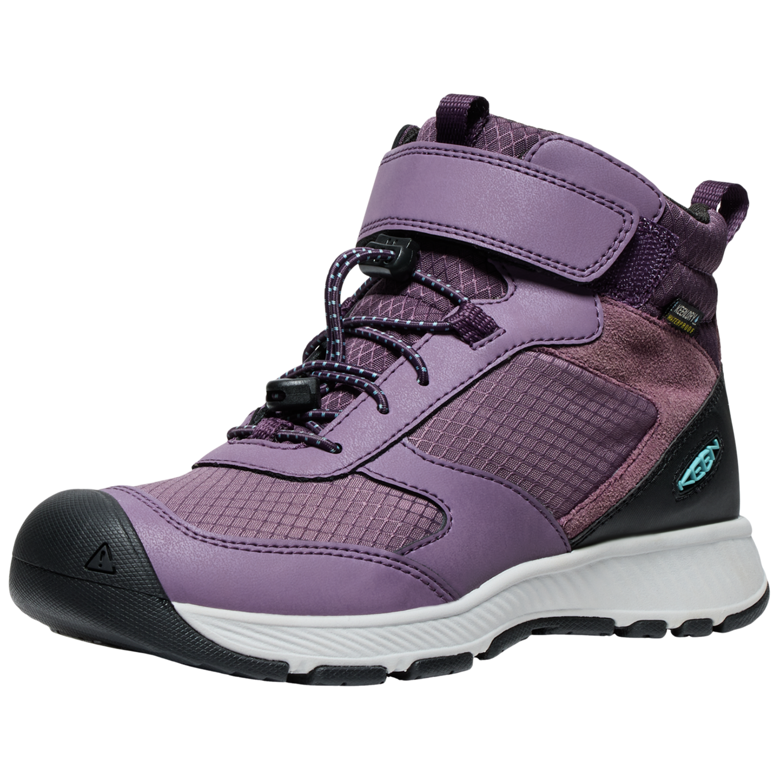 KEEN Kids Y Skua Mid WP Multifunktionsschuhe, violett, Grösse: 32.5