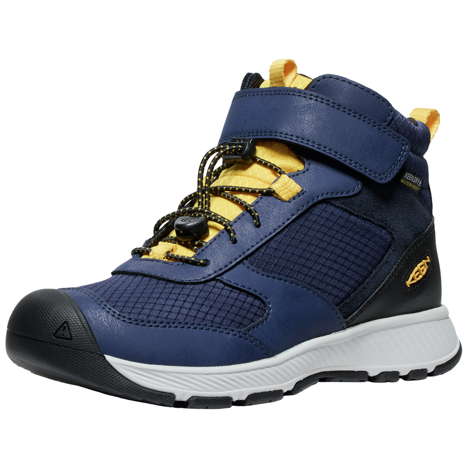 KEEN Kids Y Skua Mid WP Multifunktionsschuhe, blau, Grösse: 32.5