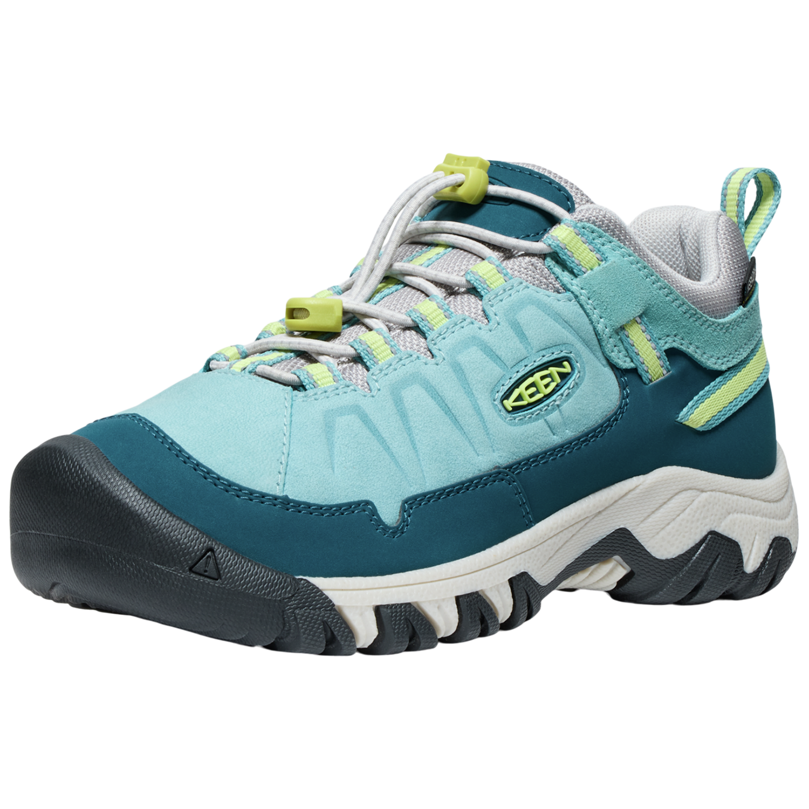 KEEN Kids Y Targhee IV Low WP Wander-/Trekkingschuhe tief, blau, Grösse: 32.5