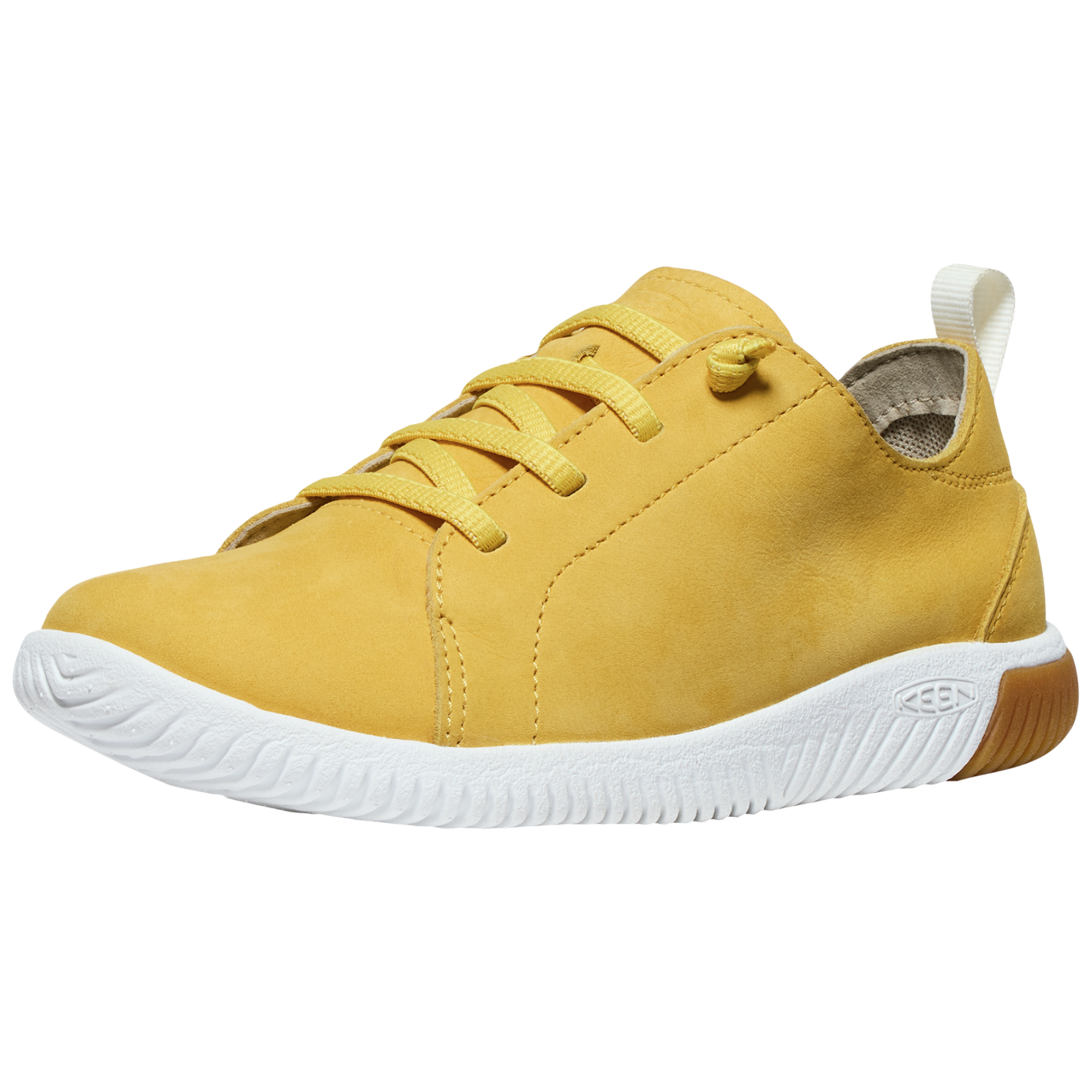 KEEN Kids Y KNX Lace Freizeitschuhe, gelb, Grösse: 32.5