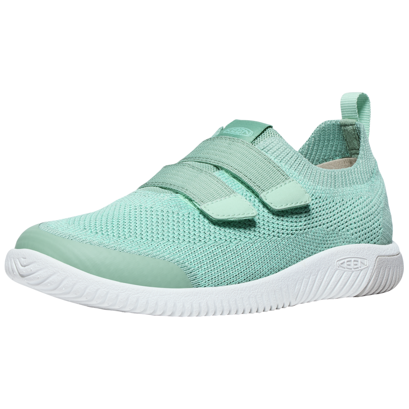 KEEN Kids Y KNX Knit Ds Freizeitschuhe, grün, Grösse: 32.5