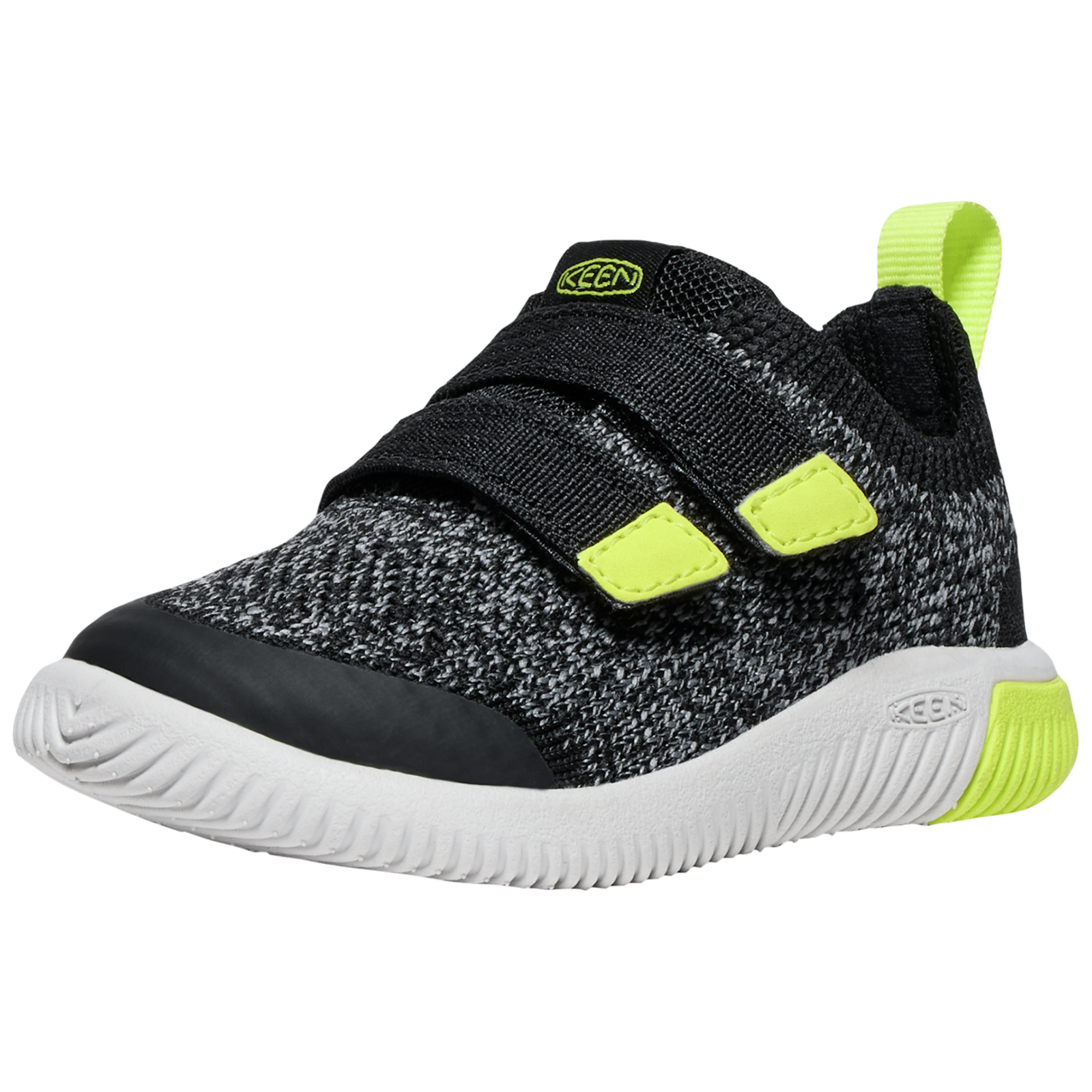 KEEN Kids T KNX Knit Ds Freizeitschuhe, schwarz, Grösse: 19