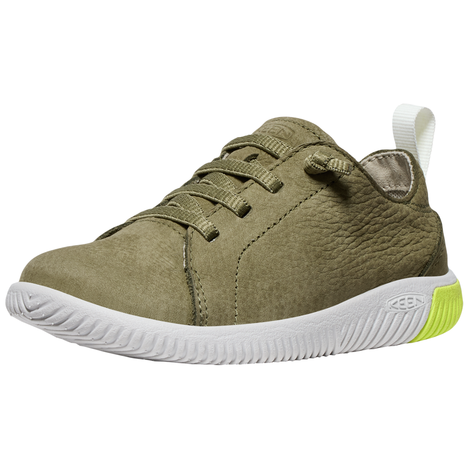 KEEN Kids C KNX Lace Freizeitschuhe, grün, Grösse: 31