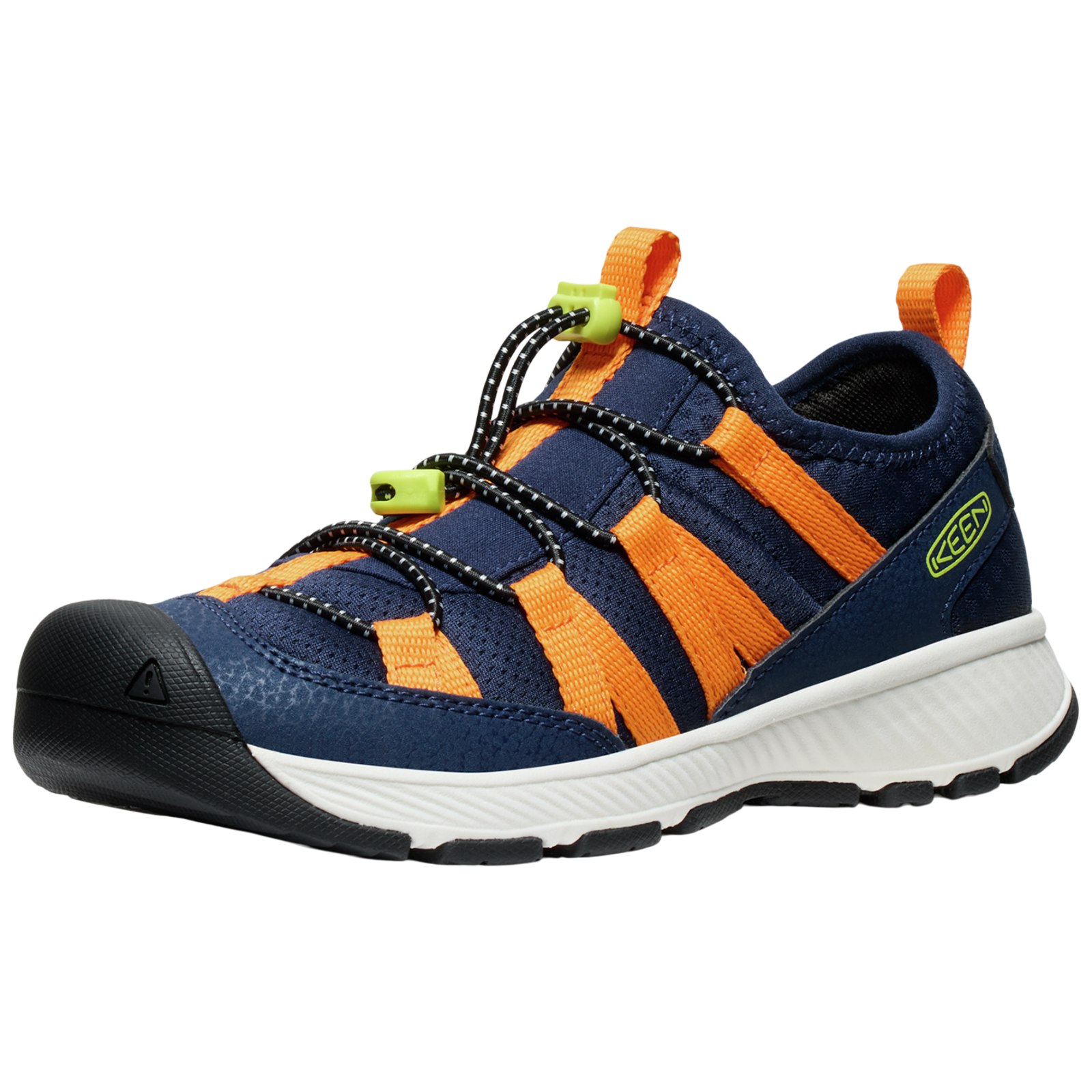 KEEN Kids Y Motozoa Sneaker Freizeitschuhe, blau, Grösse: 32.5