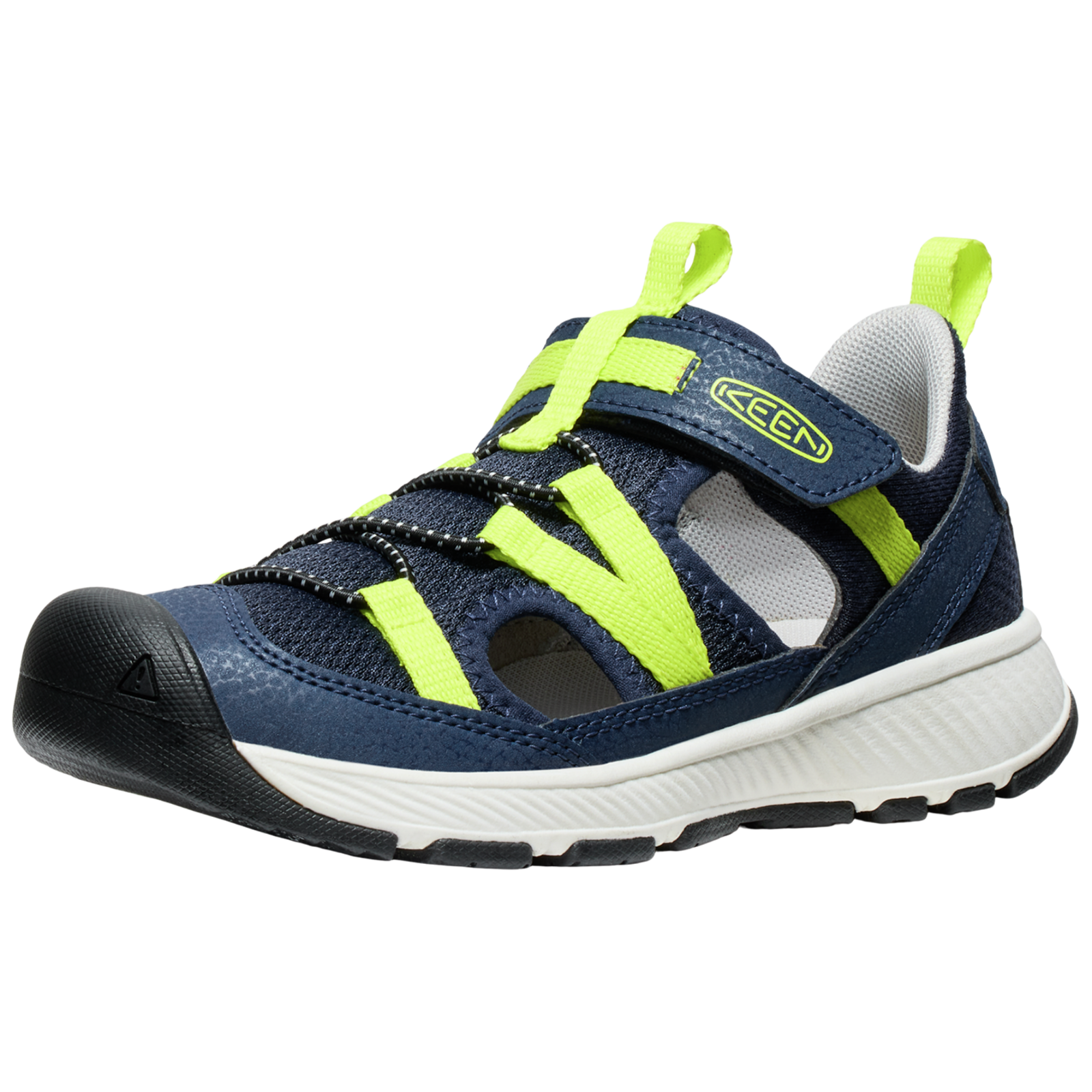 KEEN Kids Y Motozoa Sandal Multifunktionsschuhe, grün, Grösse: 32.5
