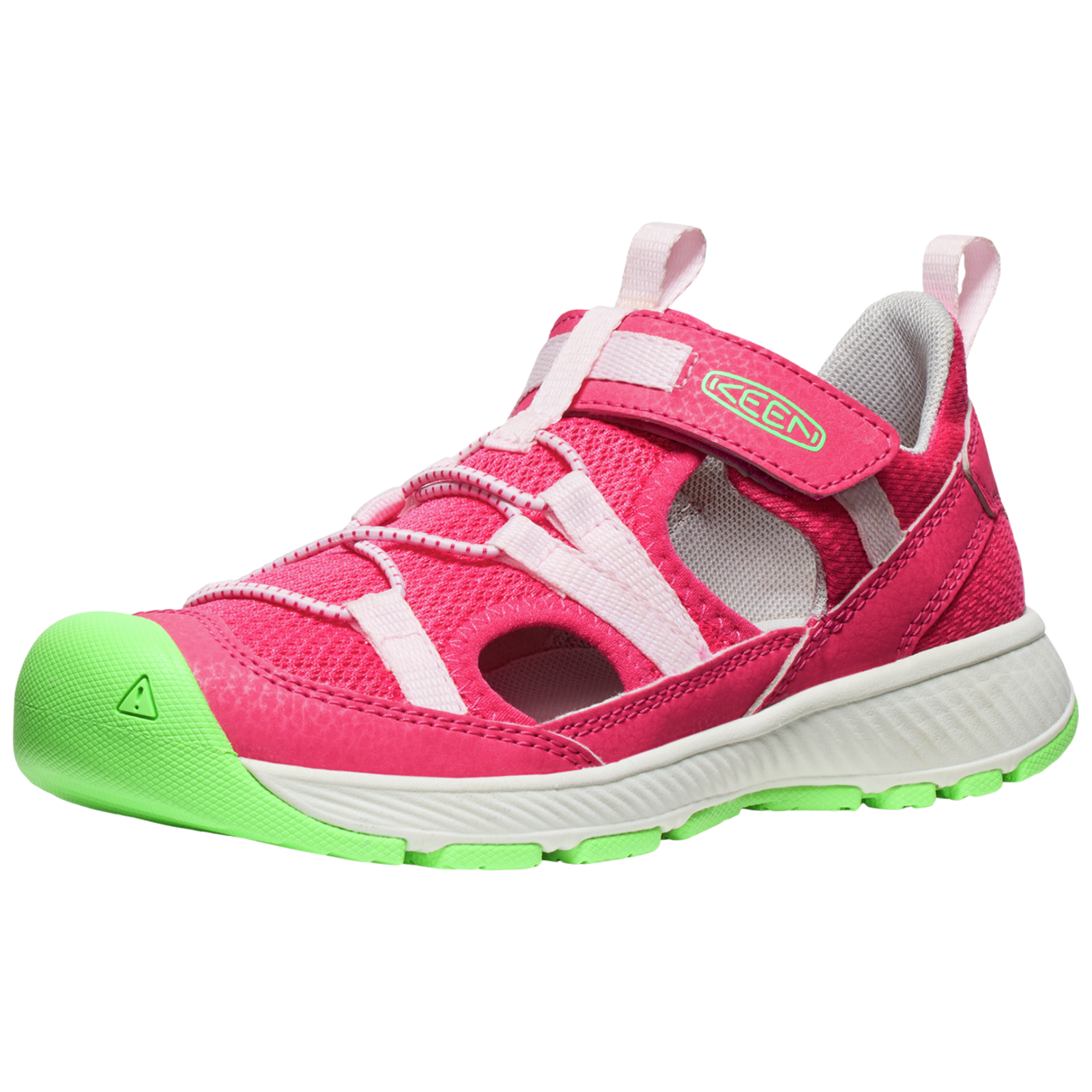 KEEN Kids Y Motozoa Sandal Multifunktionsschuhe, pink, Grösse: 32.5