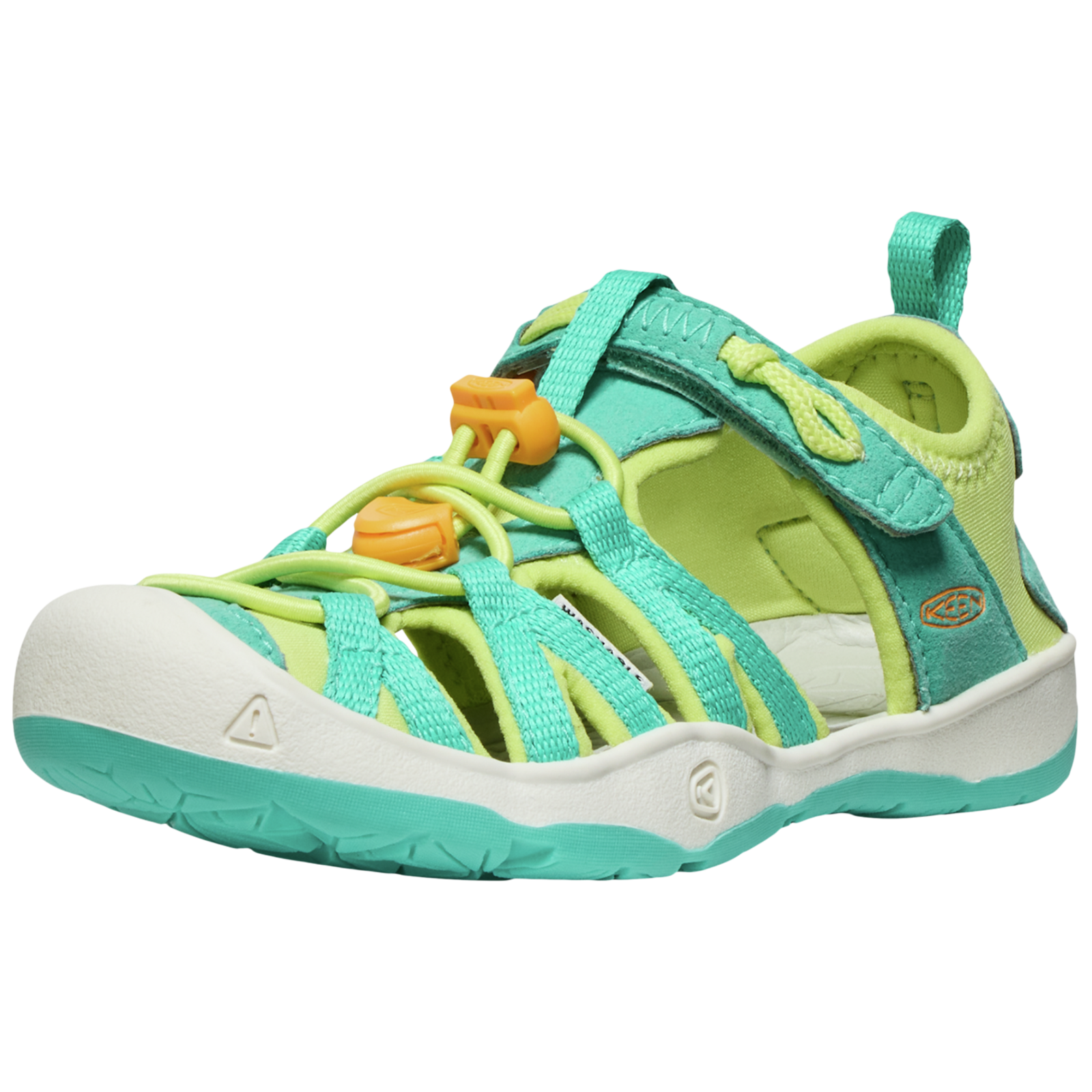 KEEN Kids C Moxie Sandal Trekkingsandalen, grün, Grösse: 24