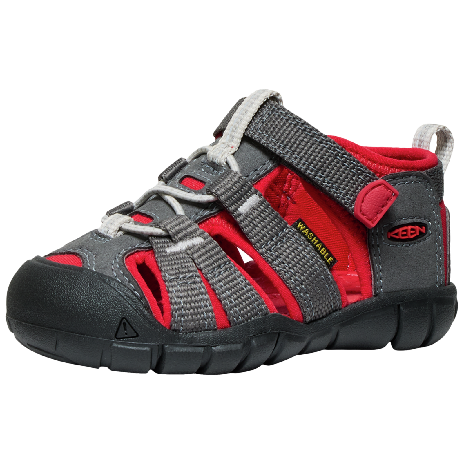 KEEN Kids T Seacamp II CNX Trekkingsandalen, rot, Grösse: 19