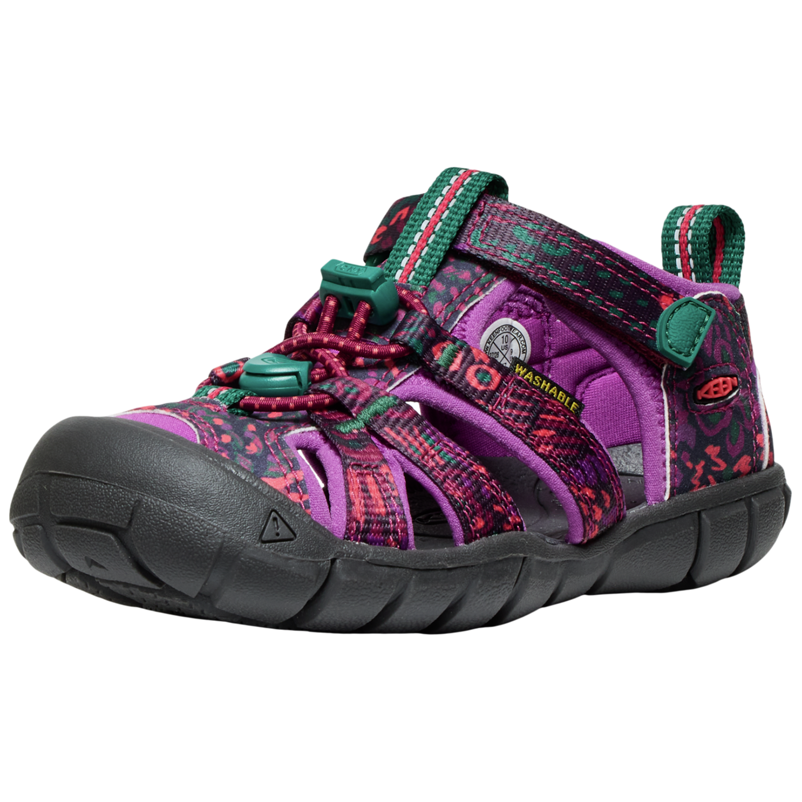 KEEN Kids C Seacamp II CNX Trekkingsandalen, mehrfarbig, Grösse: 27.5