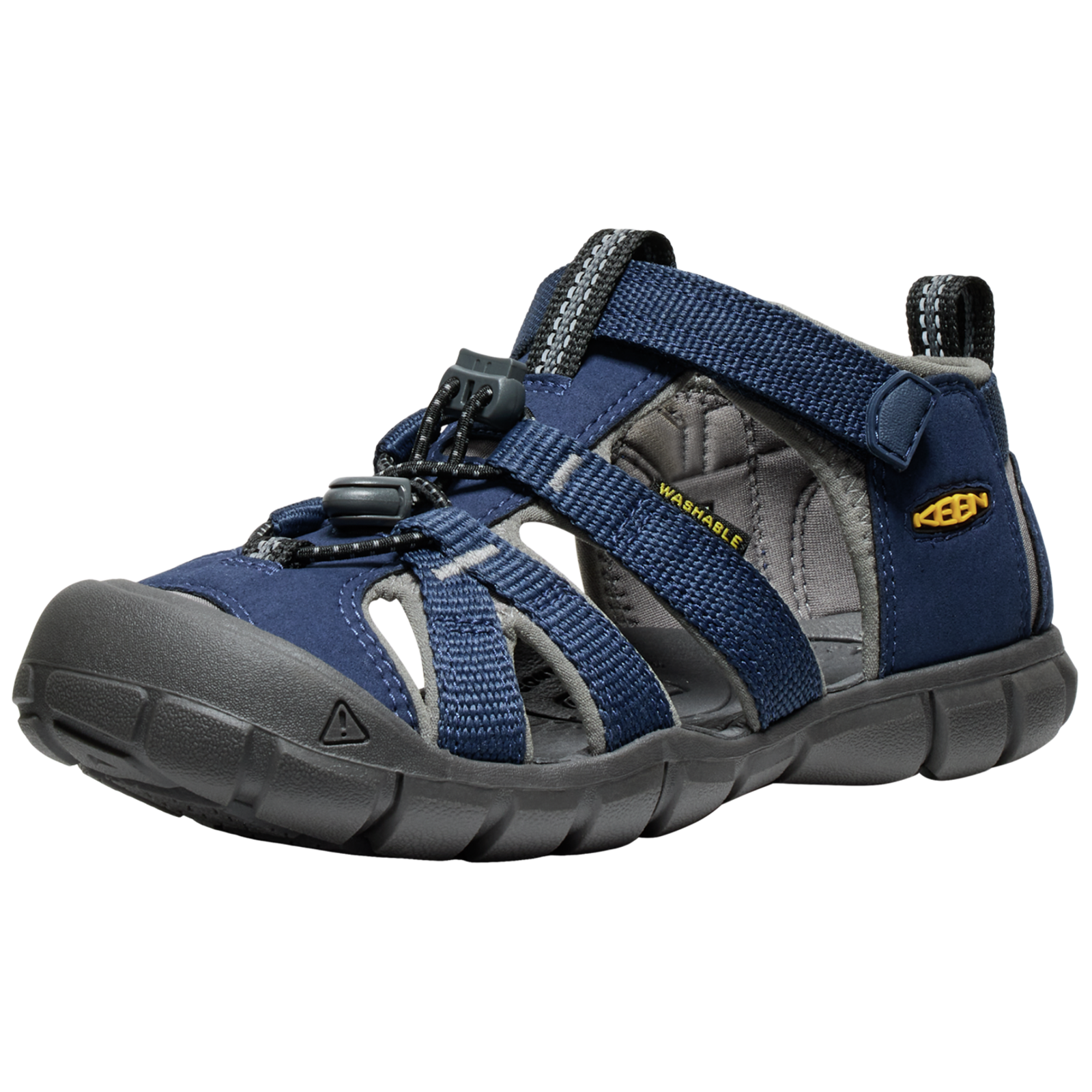 KEEN Kids Y Seacamp II CNX Trekkingsandalen, blau, Grösse: 32.5