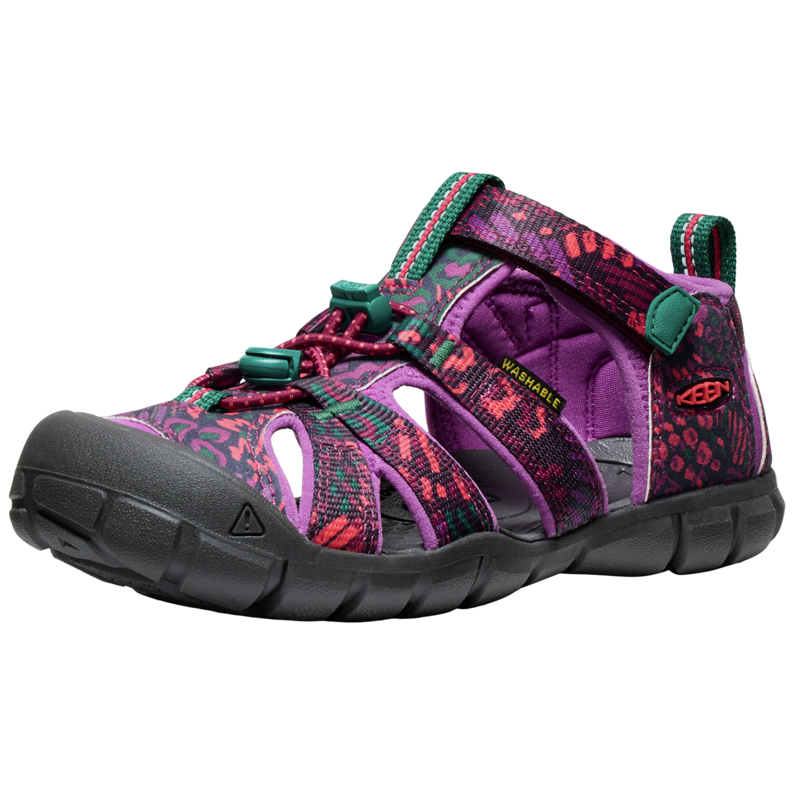 KEEN Kids Y Seacamp II CNX Trekkingsandalen, violett, Grösse: 35