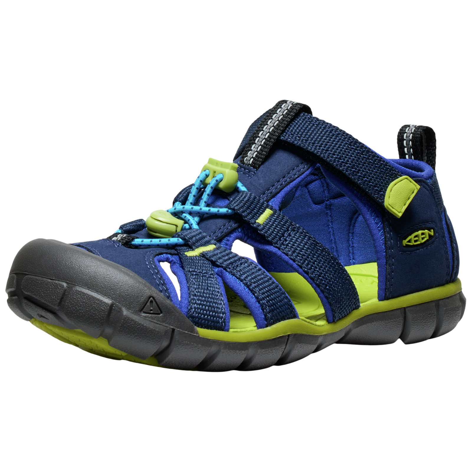 KEEN Kids Y Seacamp II CNX Trekkingsandalen, blau, Grösse: 32.5