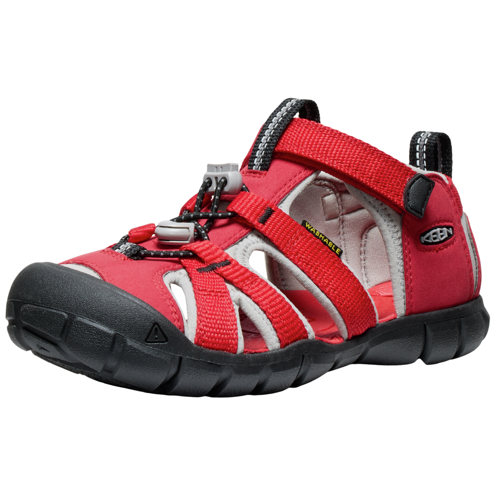 KEEN Kids Y Seacamp II CNX Trekkingsandalen, rot, Grösse: 32.5