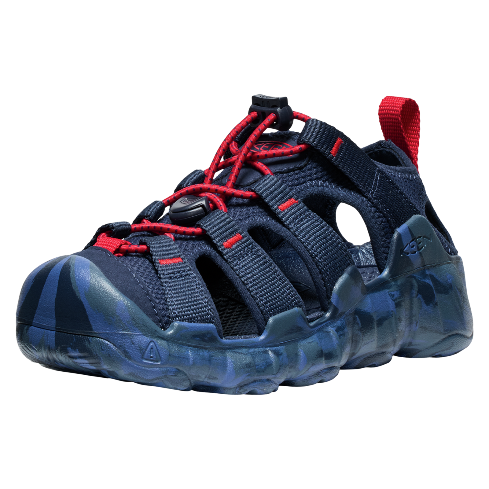KEEN Kids Y Hyperport H2 Trekkingsandalen, blau, Grösse: 32.5