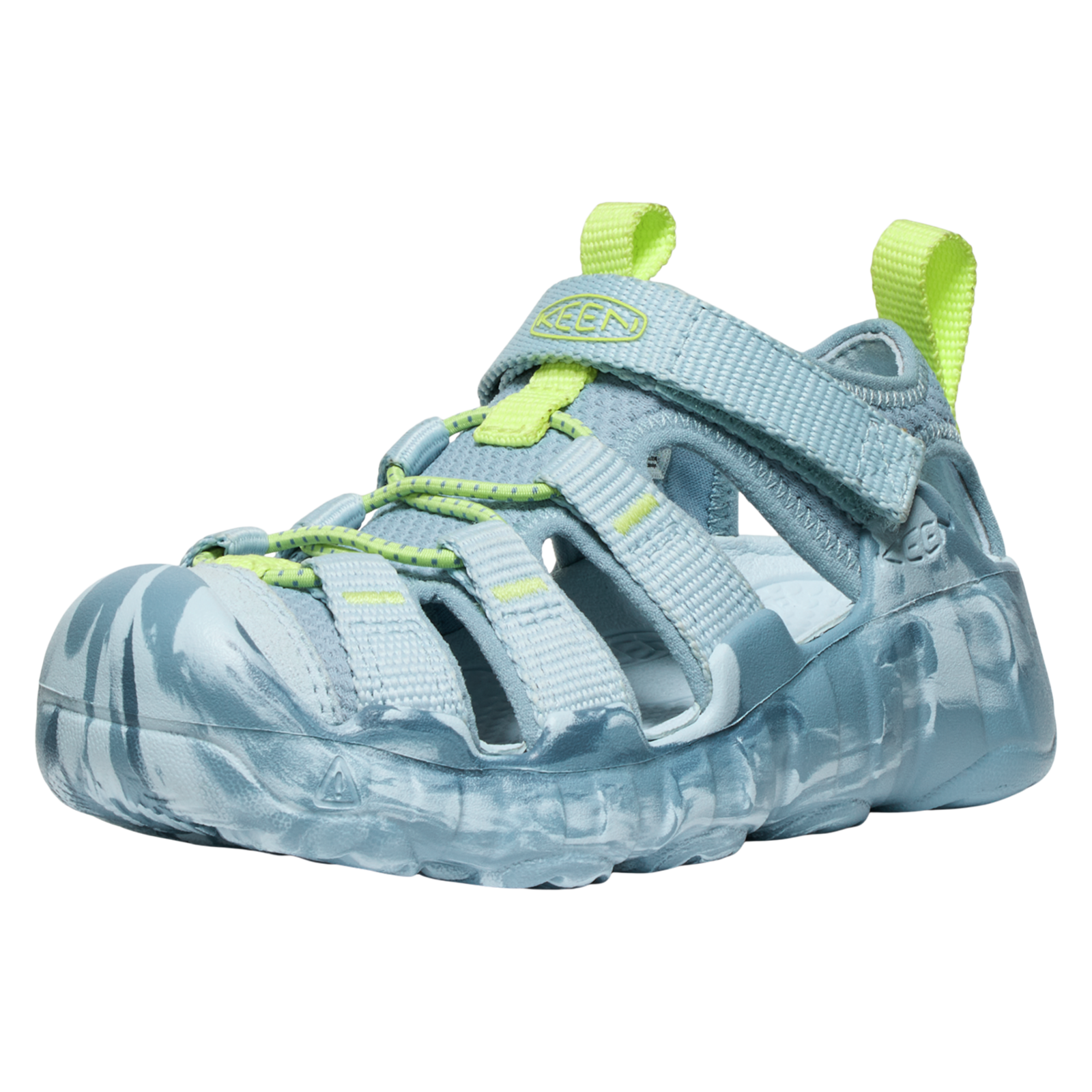 KEEN Kids C Hyperport H2 Trekkingsandalen, blau, Grösse: 24